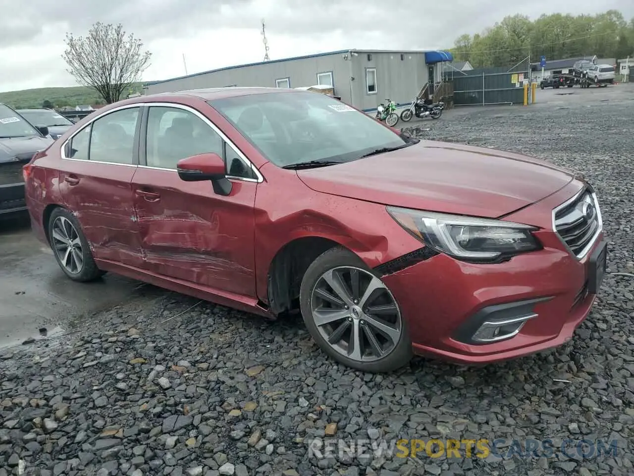 4 Photograph of a damaged car 4S3BNAN65K3040489 SUBARU LEGACY 2019