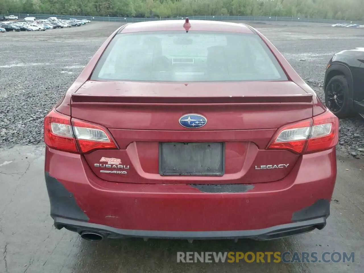 6 Photograph of a damaged car 4S3BNAN65K3040489 SUBARU LEGACY 2019