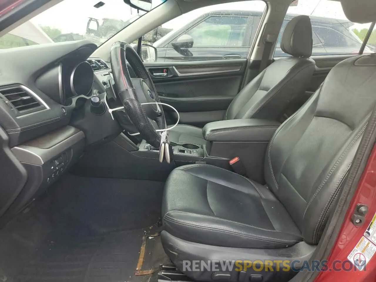 7 Photograph of a damaged car 4S3BNAN65K3040489 SUBARU LEGACY 2019