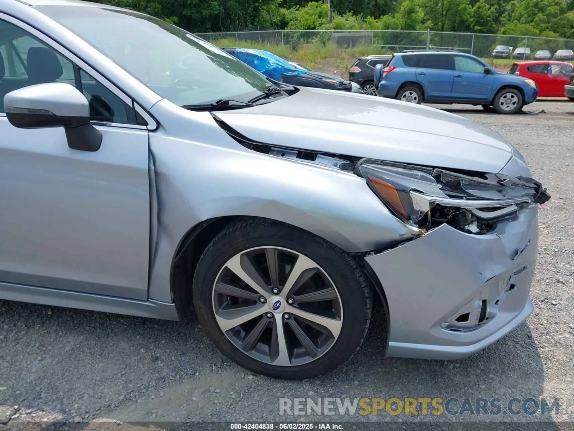 17 Photograph of a damaged car 4S3BNAN67K3037383 SUBARU LEGACY 2019