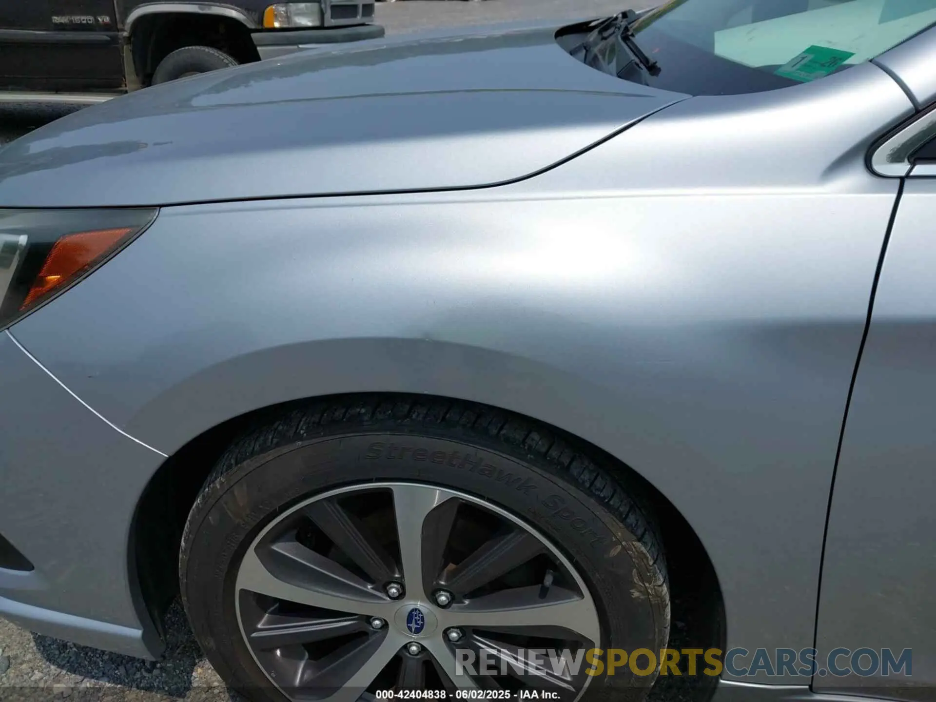 19 Photograph of a damaged car 4S3BNAN67K3037383 SUBARU LEGACY 2019