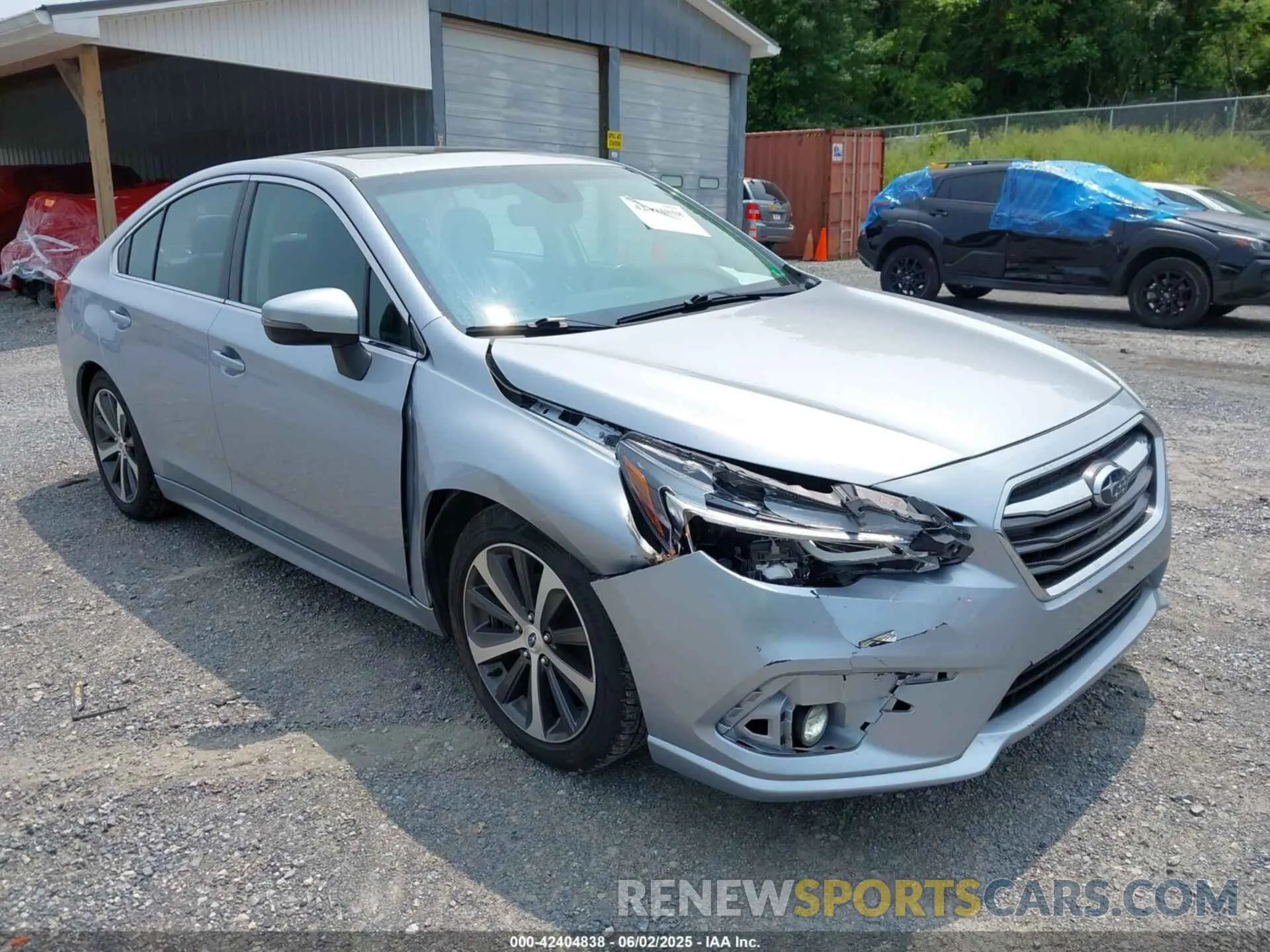 6 Photograph of a damaged car 4S3BNAN67K3037383 SUBARU LEGACY 2019