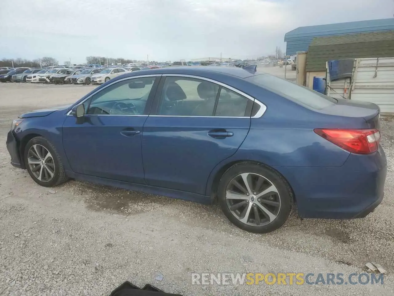 2 Photograph of a damaged car 4S3BNAN69K3025493 SUBARU LEGACY 2019