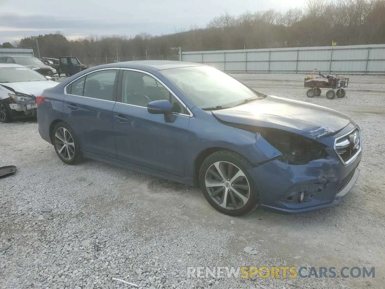 4 Photograph of a damaged car 4S3BNAN69K3025493 SUBARU LEGACY 2019