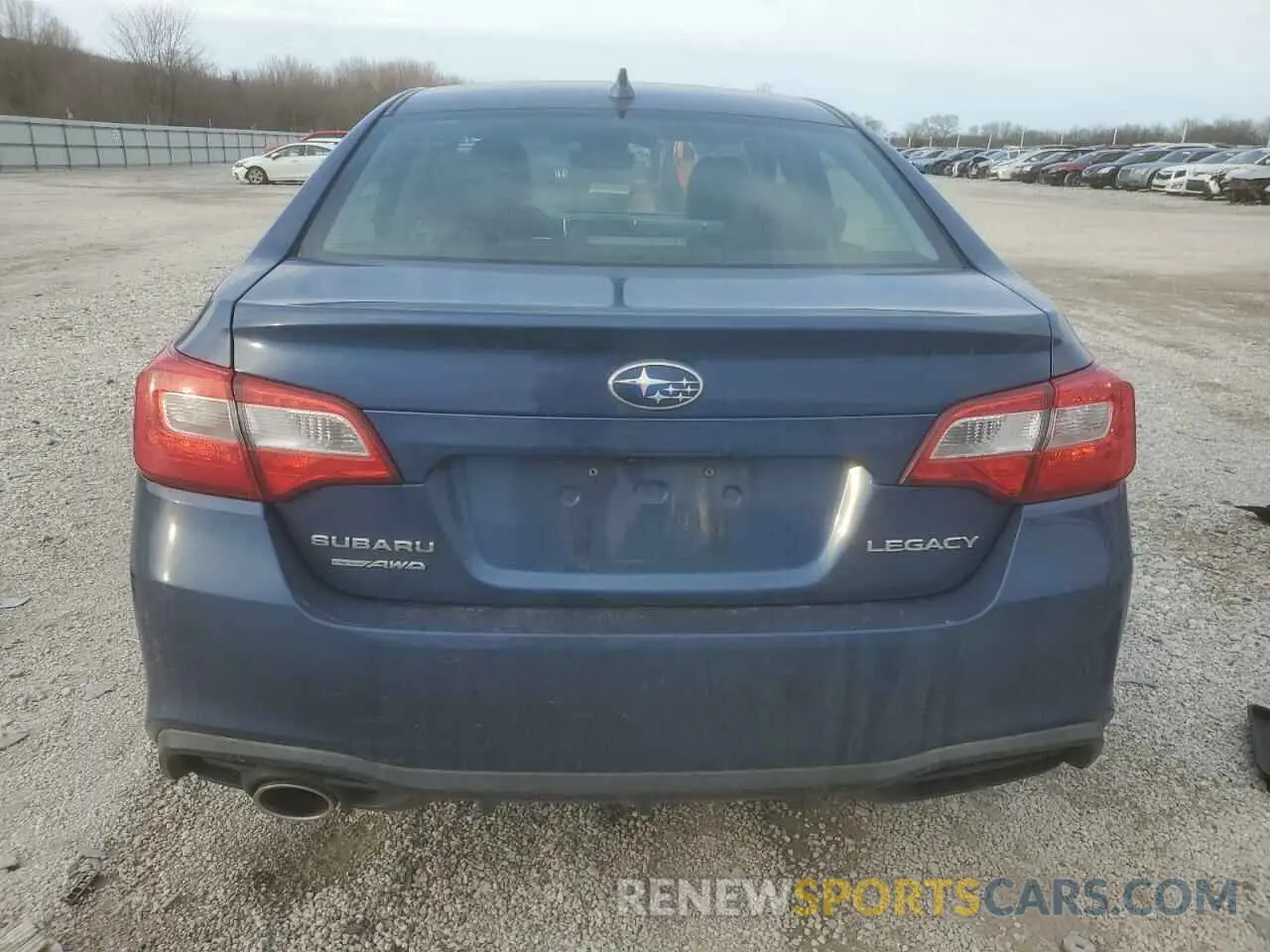 6 Photograph of a damaged car 4S3BNAN69K3025493 SUBARU LEGACY 2019