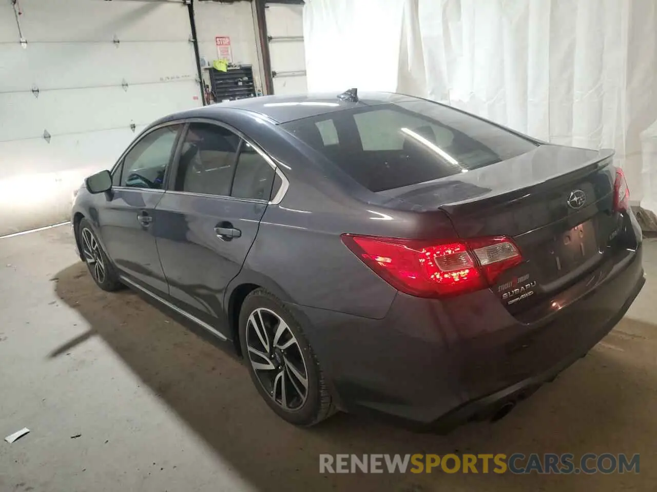 2 Photograph of a damaged car 4S3BNAR62K3032523 SUBARU LEGACY 2019