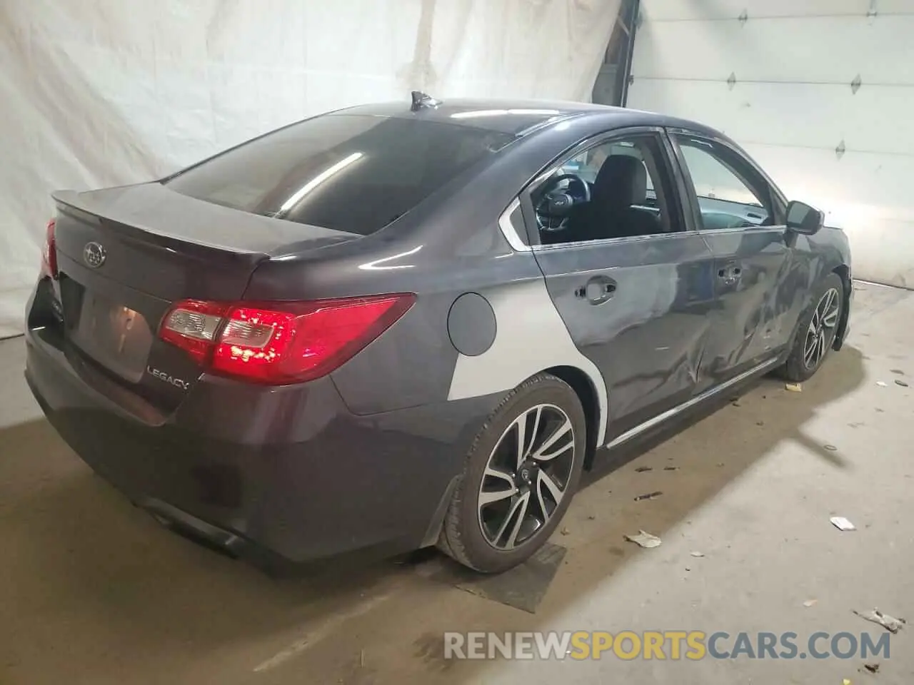 3 Photograph of a damaged car 4S3BNAR62K3032523 SUBARU LEGACY 2019