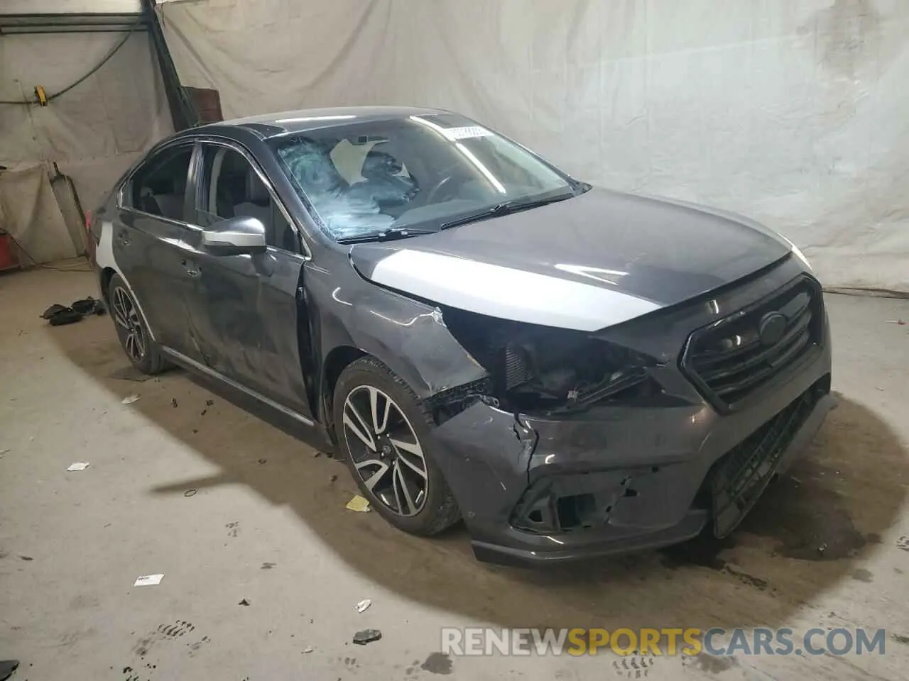 4 Photograph of a damaged car 4S3BNAR62K3032523 SUBARU LEGACY 2019