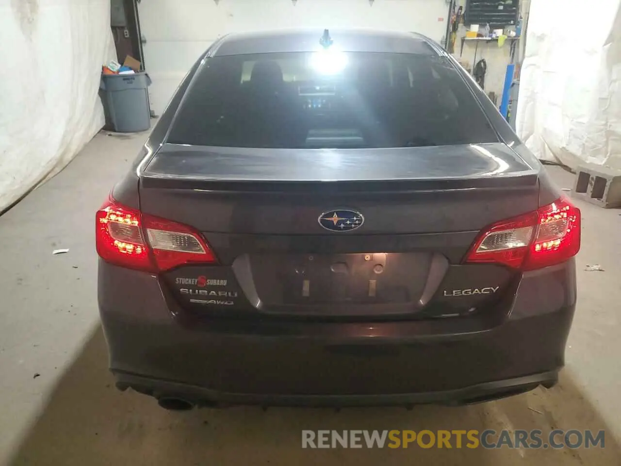 6 Photograph of a damaged car 4S3BNAR62K3032523 SUBARU LEGACY 2019
