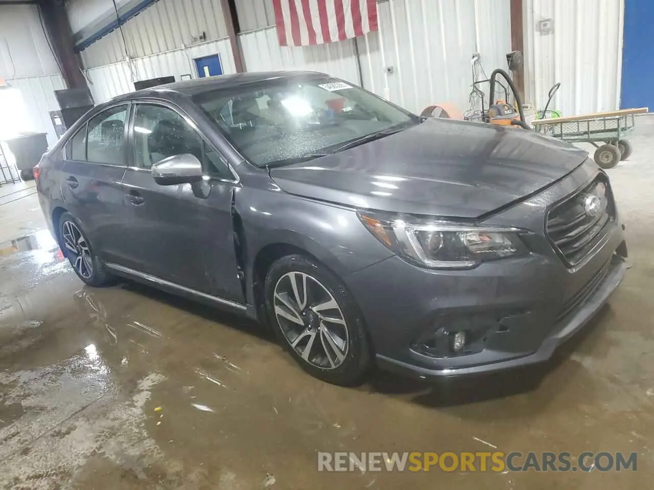 4 Photograph of a damaged car 4S3BNAR68K3019758 SUBARU LEGACY 2019