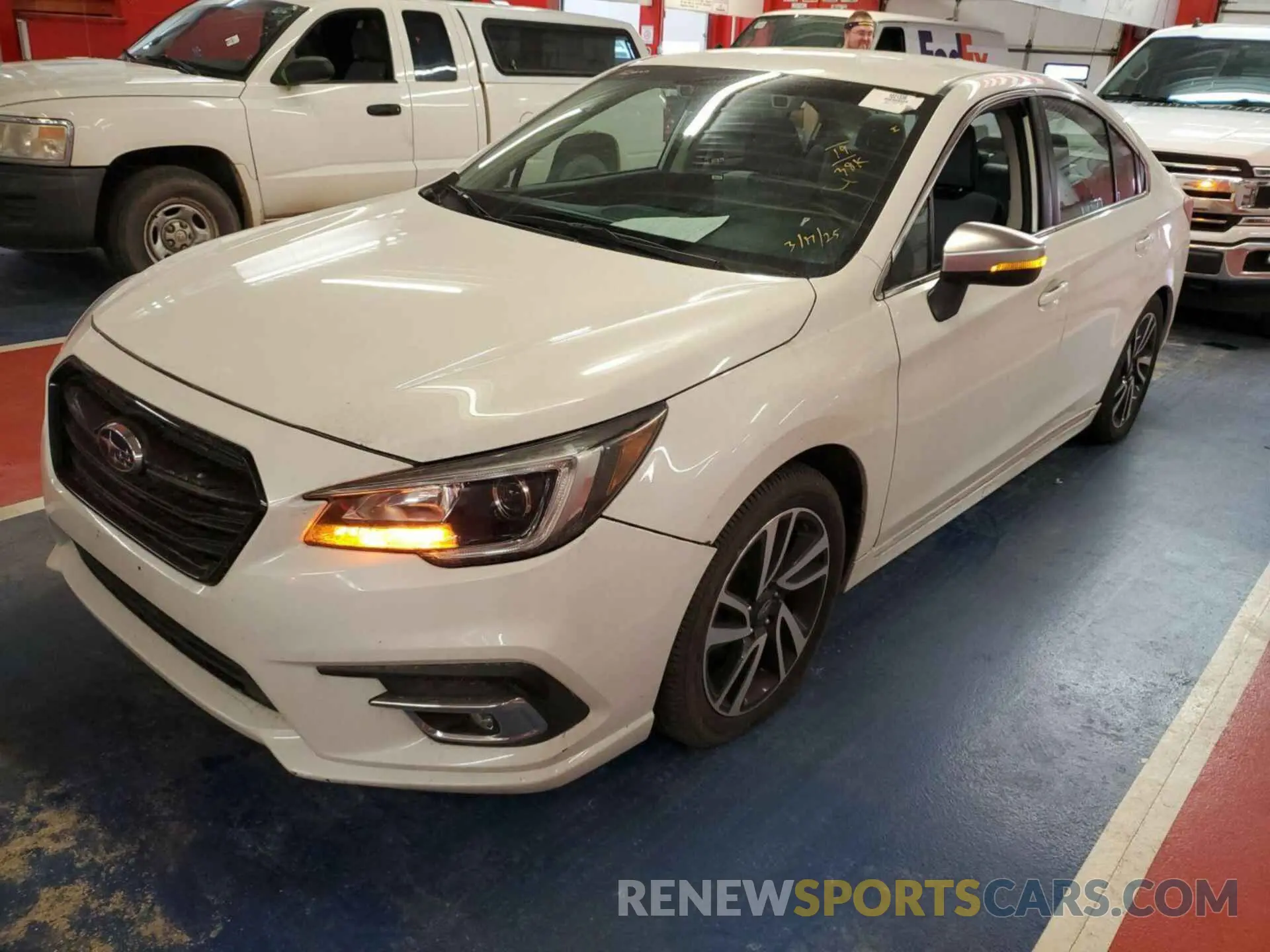 19 Photograph of a damaged car 4S3BNAR68K3040450 SUBARU LEGACY 2019
