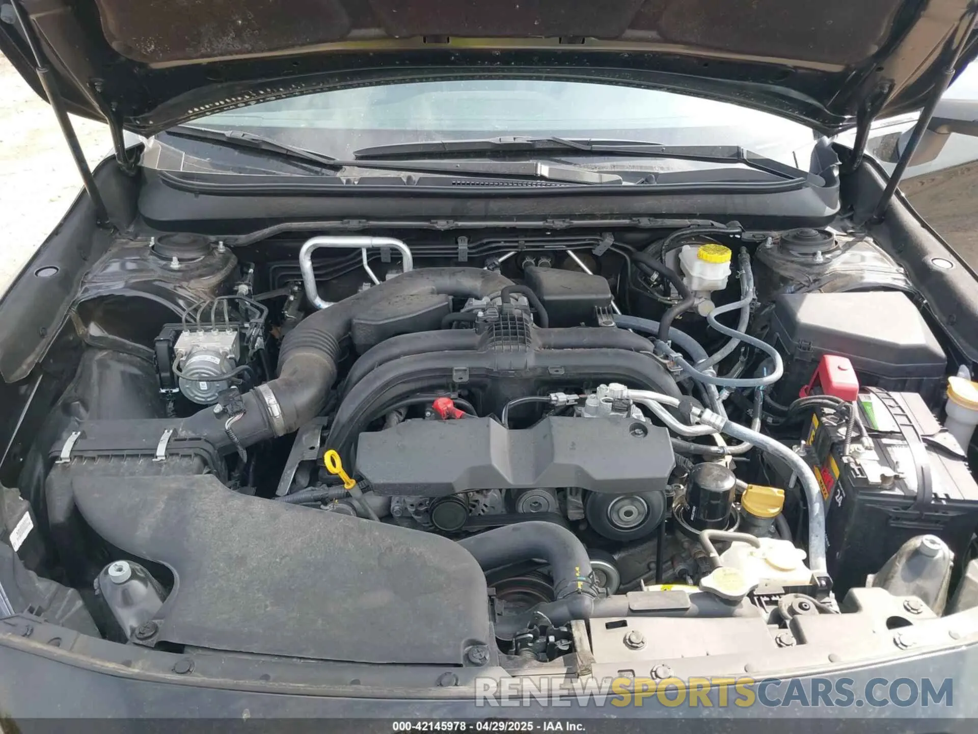 10 Photograph of a damaged car 4S3BNAS62K3028434 SUBARU LEGACY 2019