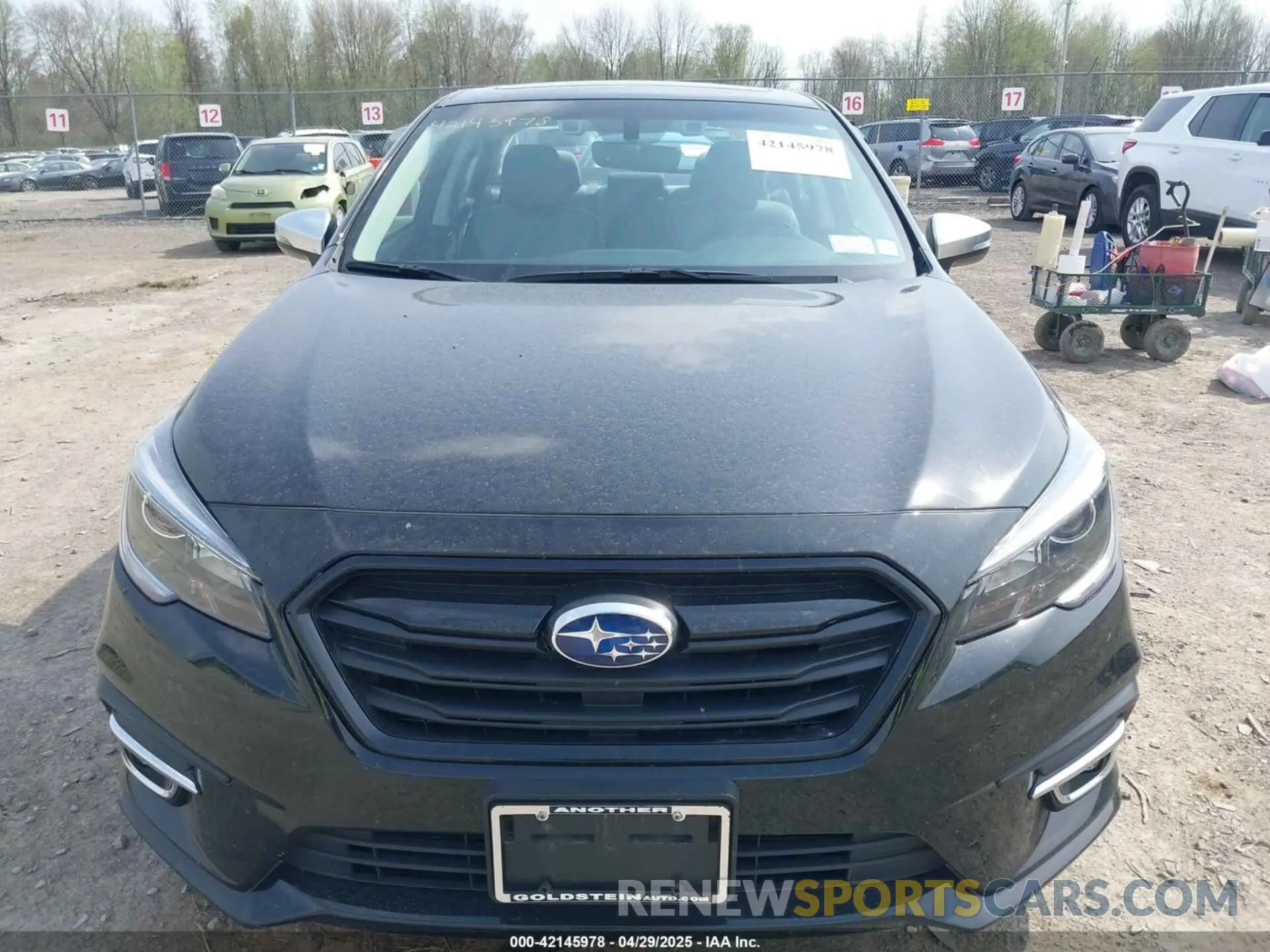 12 Photograph of a damaged car 4S3BNAS62K3028434 SUBARU LEGACY 2019