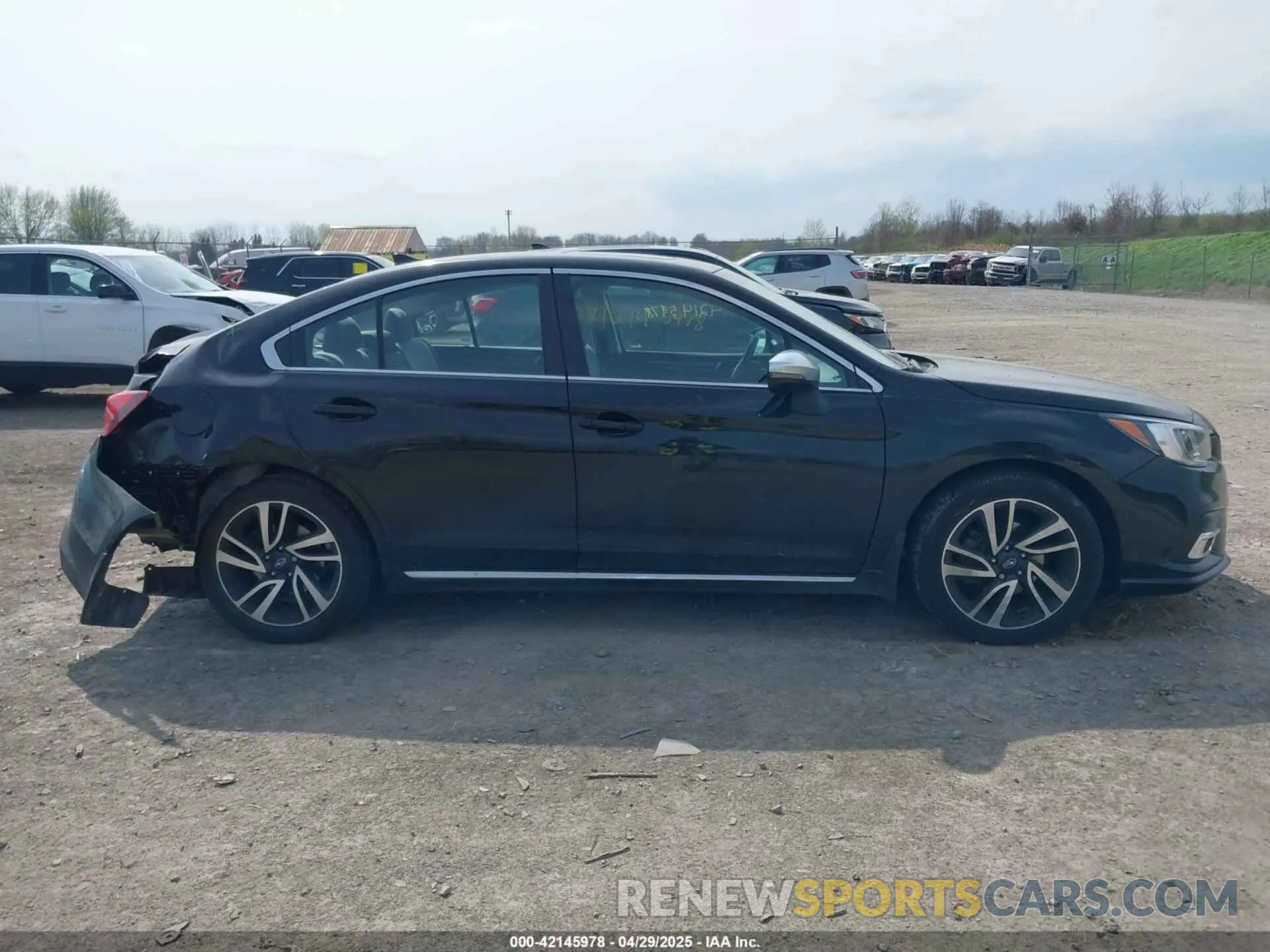 13 Photograph of a damaged car 4S3BNAS62K3028434 SUBARU LEGACY 2019