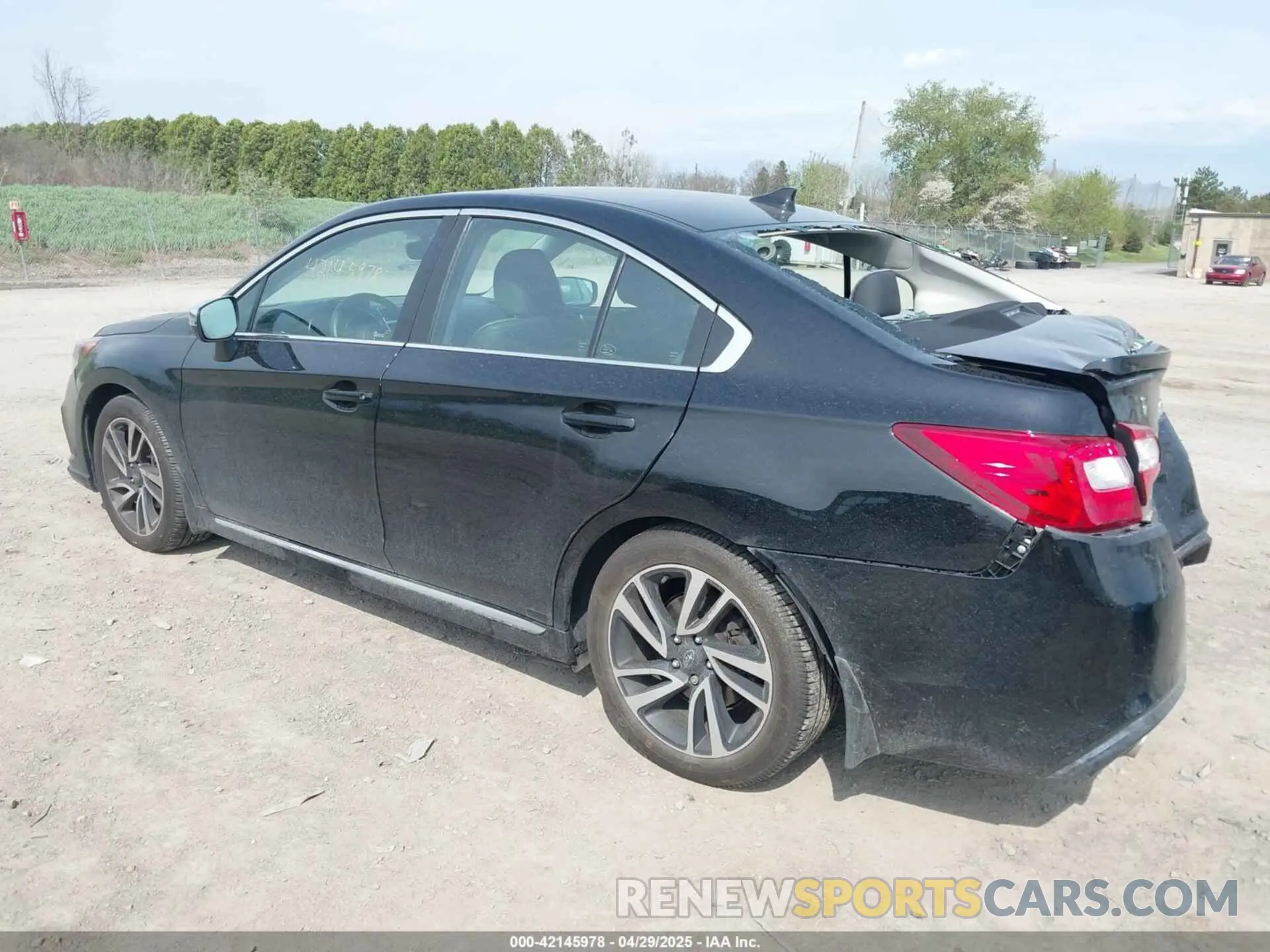 3 Photograph of a damaged car 4S3BNAS62K3028434 SUBARU LEGACY 2019