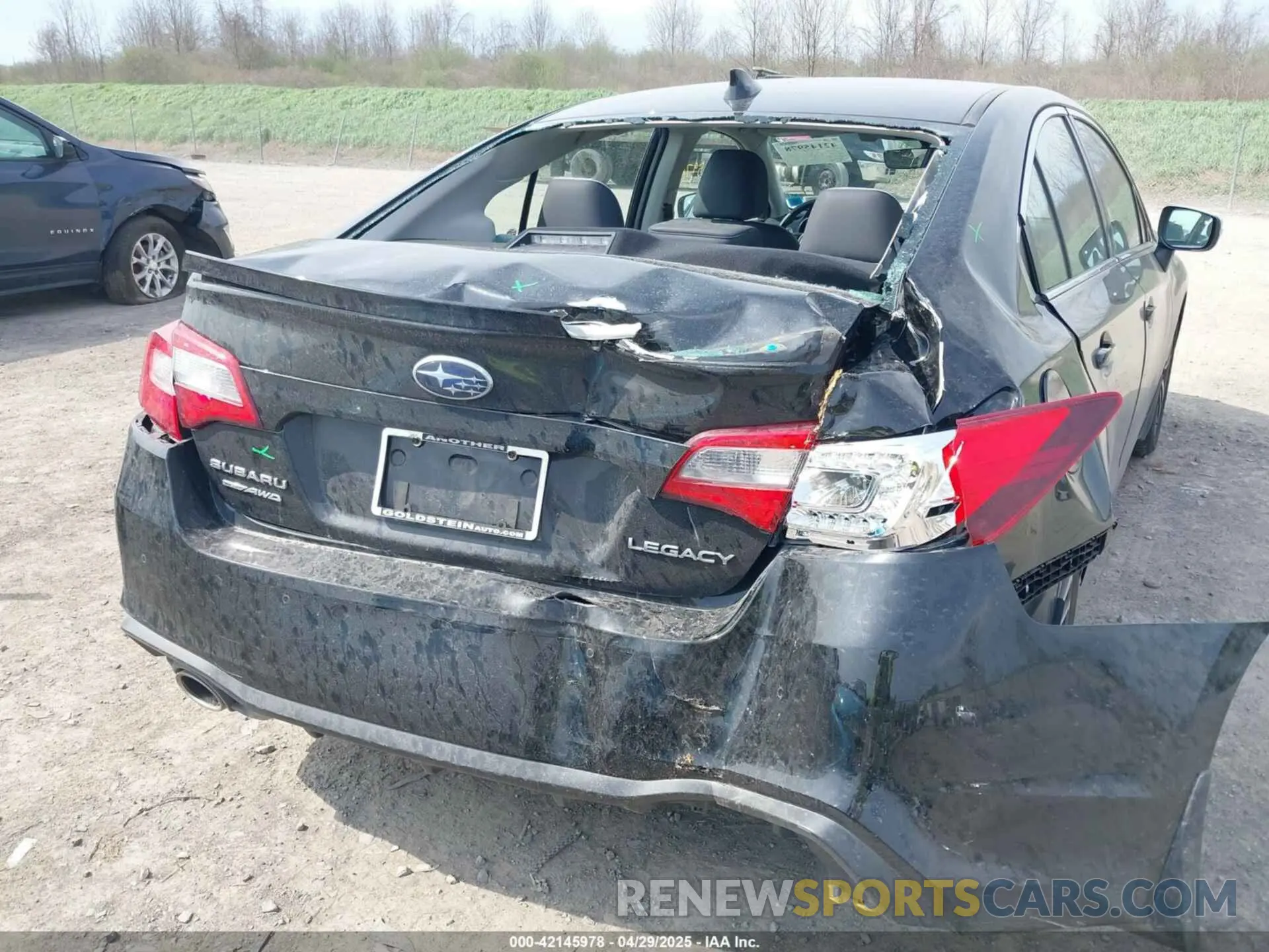 6 Photograph of a damaged car 4S3BNAS62K3028434 SUBARU LEGACY 2019