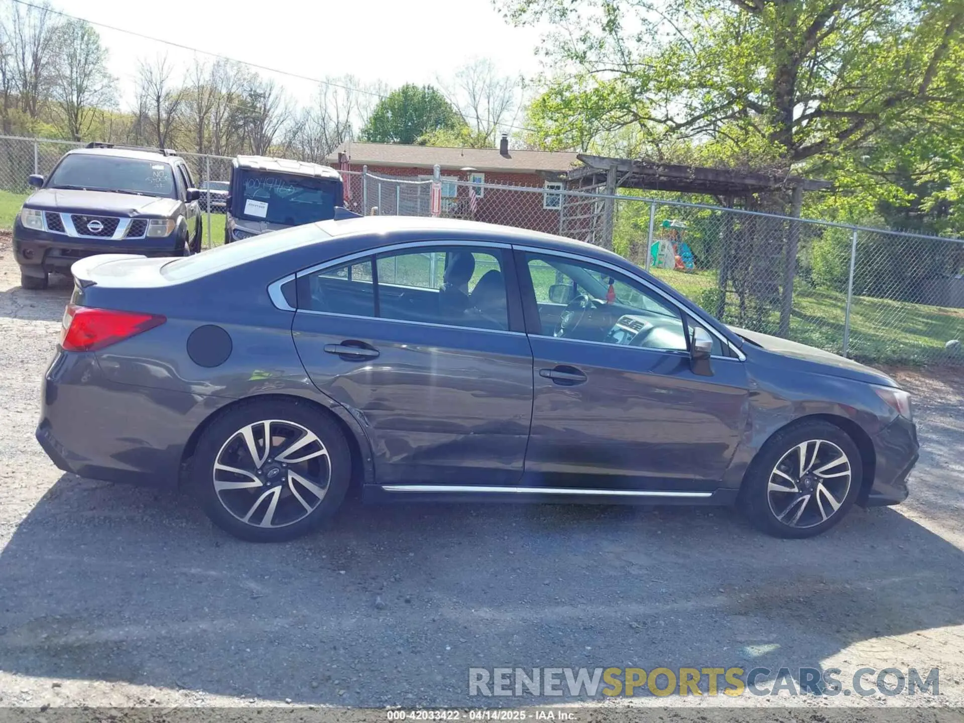 14 Photograph of a damaged car 4S3BNAS63K3019077 SUBARU LEGACY 2019