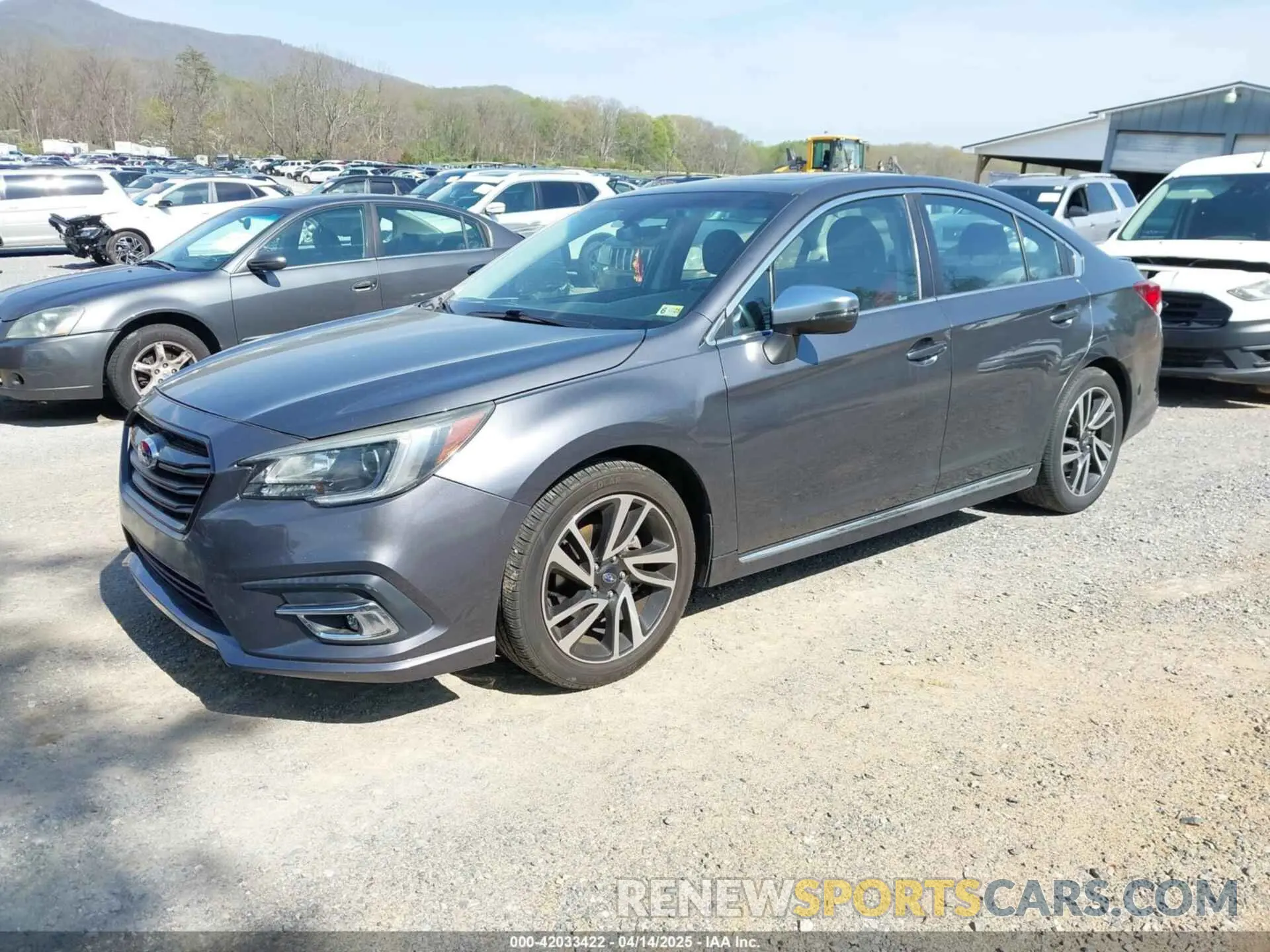 2 Photograph of a damaged car 4S3BNAS63K3019077 SUBARU LEGACY 2019