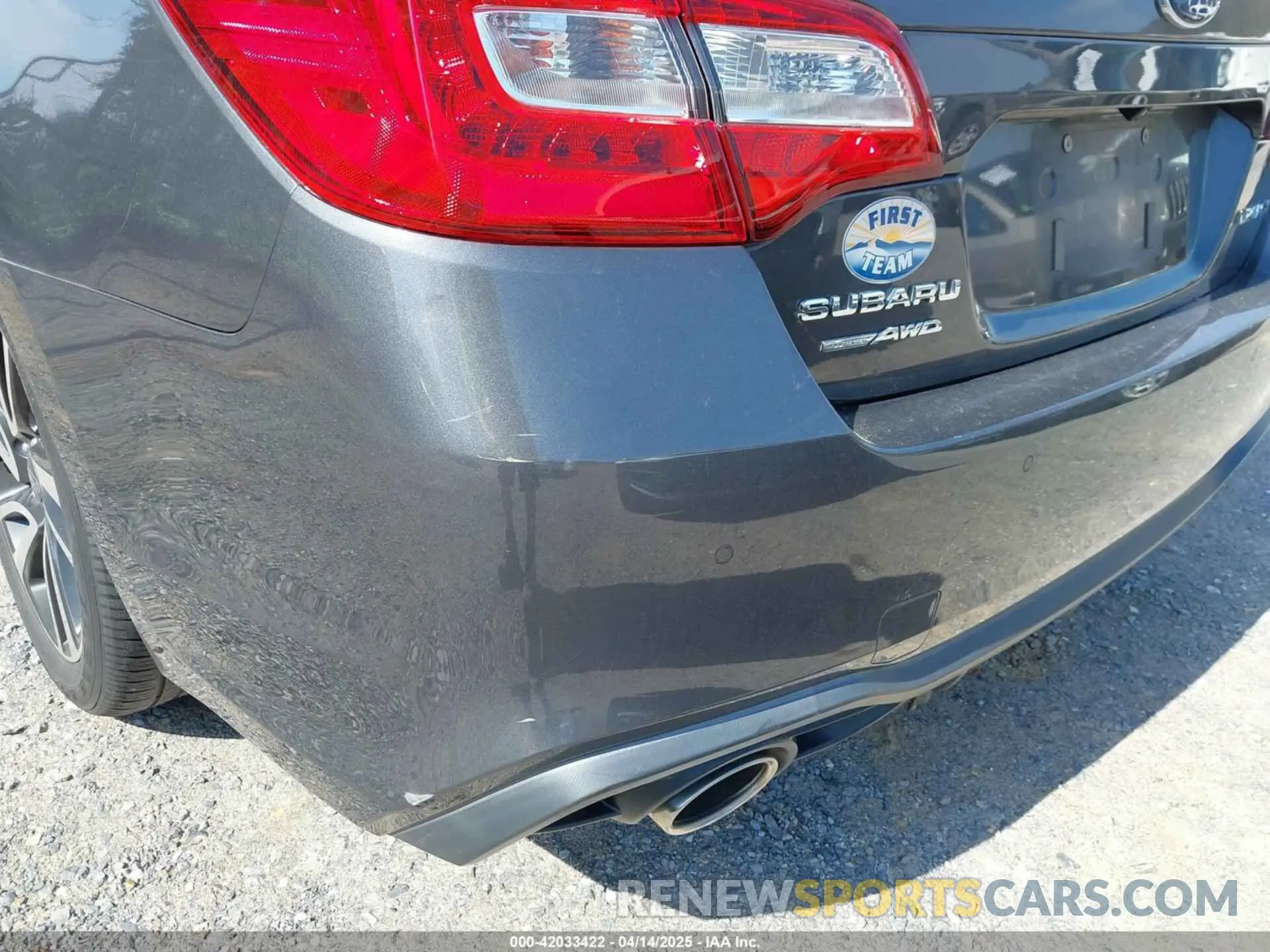 21 Photograph of a damaged car 4S3BNAS63K3019077 SUBARU LEGACY 2019