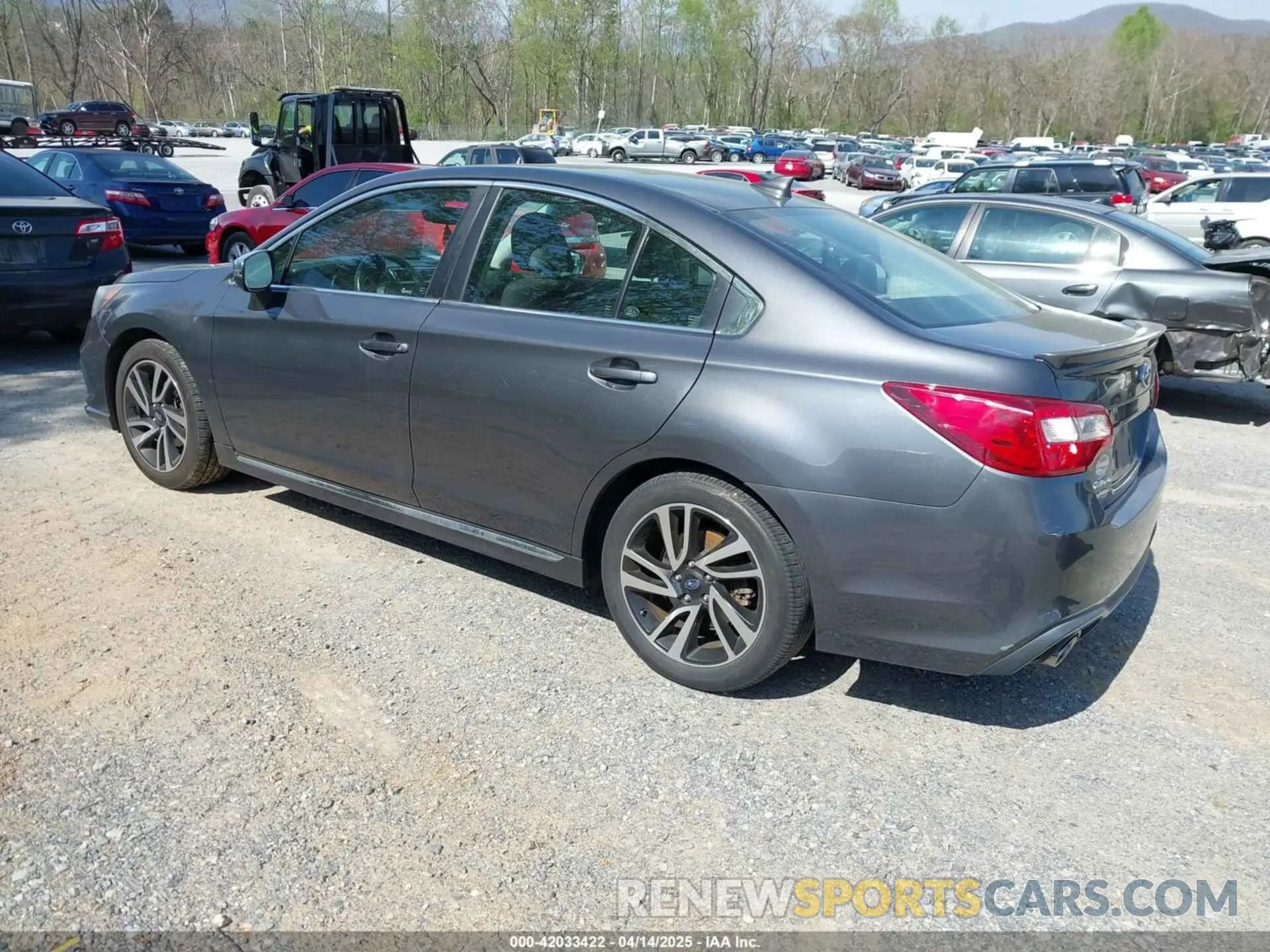 3 Photograph of a damaged car 4S3BNAS63K3019077 SUBARU LEGACY 2019
