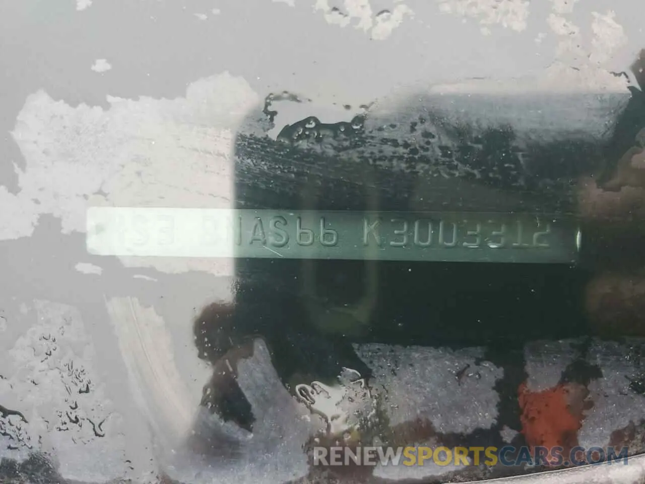 12 Photograph of a damaged car 4S3BNAS66K3003312 SUBARU LEGACY 2019