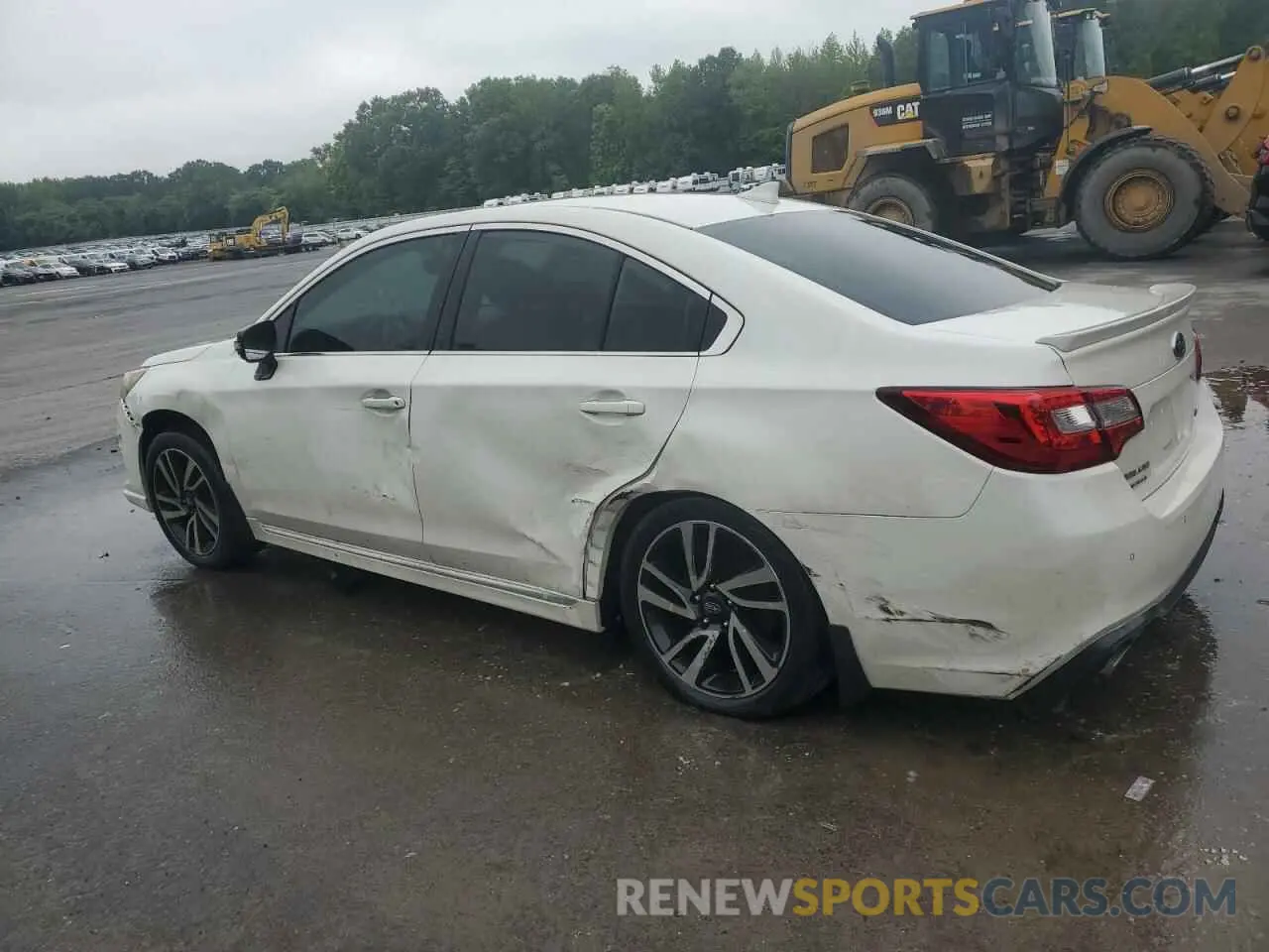 2 Photograph of a damaged car 4S3BNAS66K3003312 SUBARU LEGACY 2019