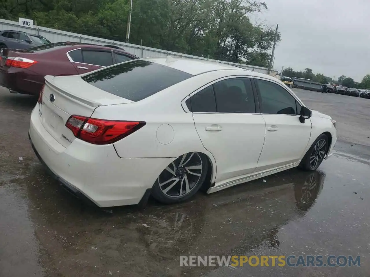 3 Photograph of a damaged car 4S3BNAS66K3003312 SUBARU LEGACY 2019