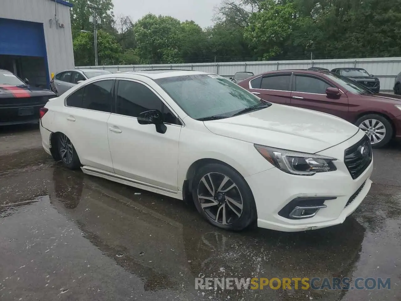 4 Photograph of a damaged car 4S3BNAS66K3003312 SUBARU LEGACY 2019
