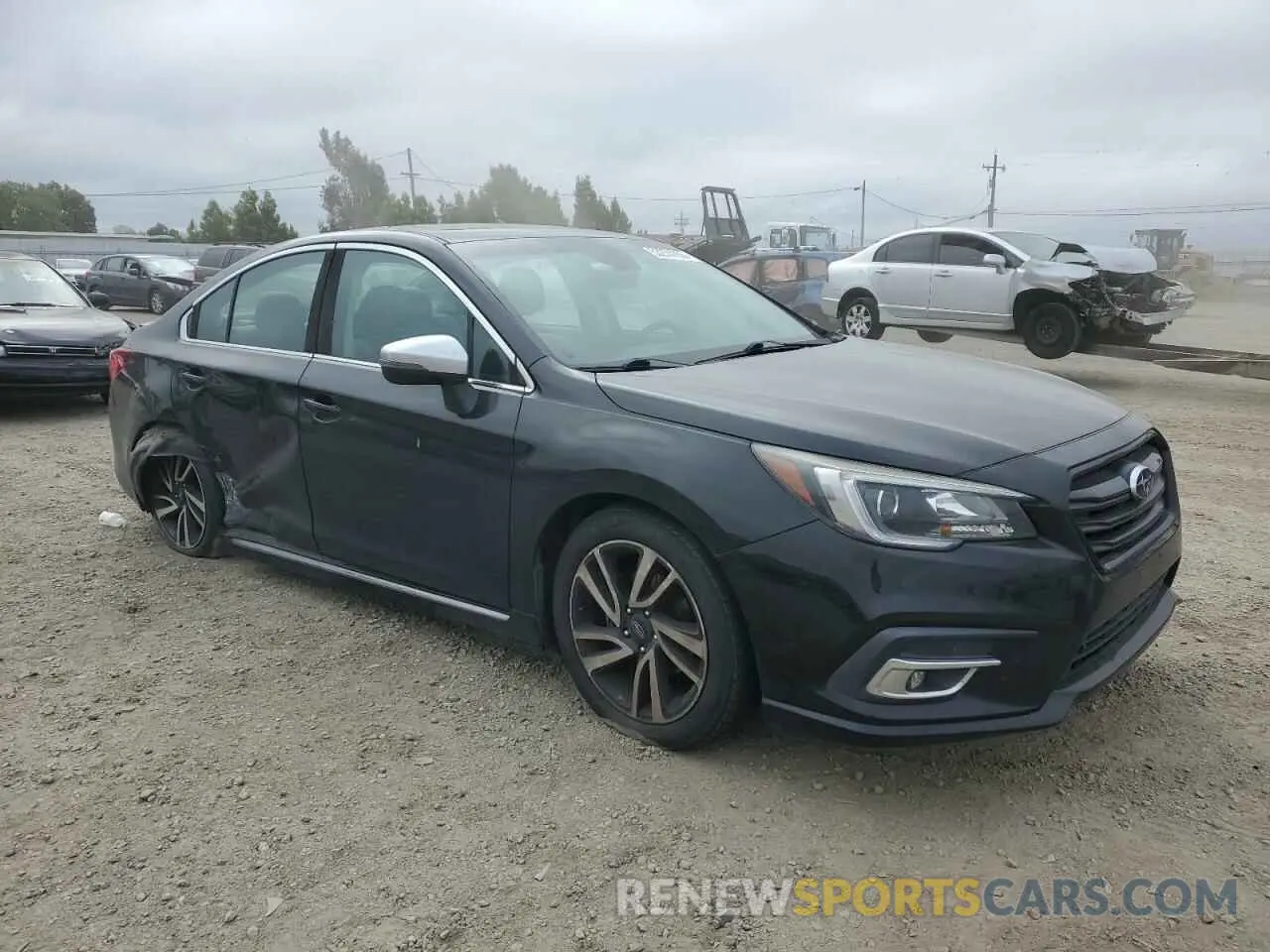 4 Photograph of a damaged car 4S3BNAS66K3009241 SUBARU LEGACY 2019