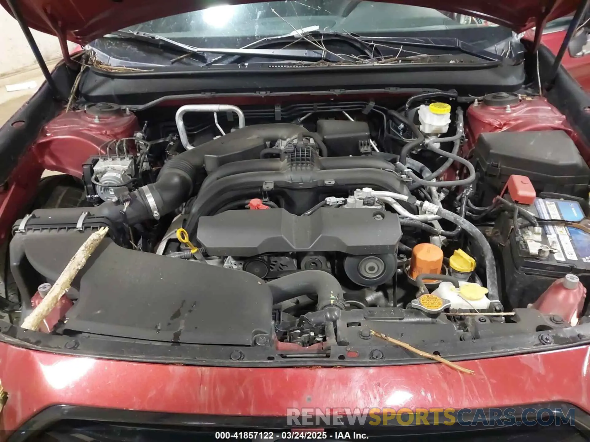 10 Photograph of a damaged car 4S3BNAS6XK3037964 SUBARU LEGACY 2019