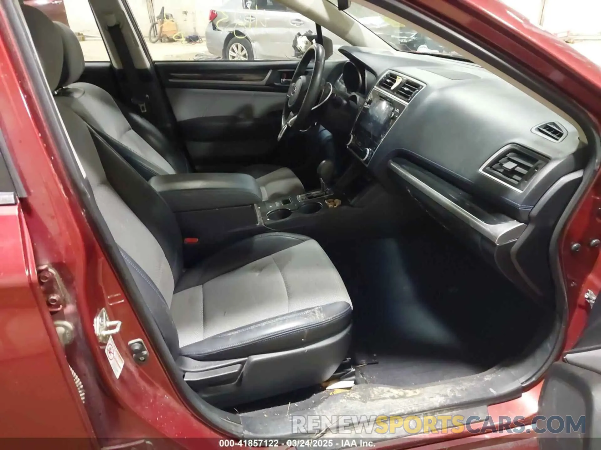 5 Photograph of a damaged car 4S3BNAS6XK3037964 SUBARU LEGACY 2019