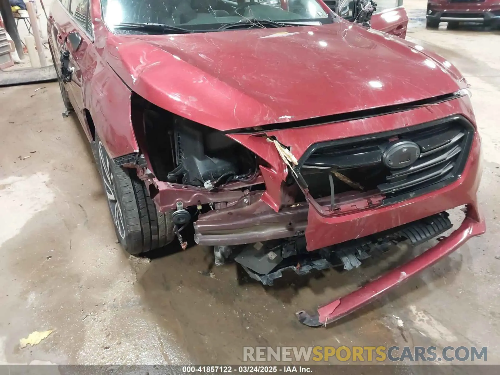 6 Photograph of a damaged car 4S3BNAS6XK3037964 SUBARU LEGACY 2019
