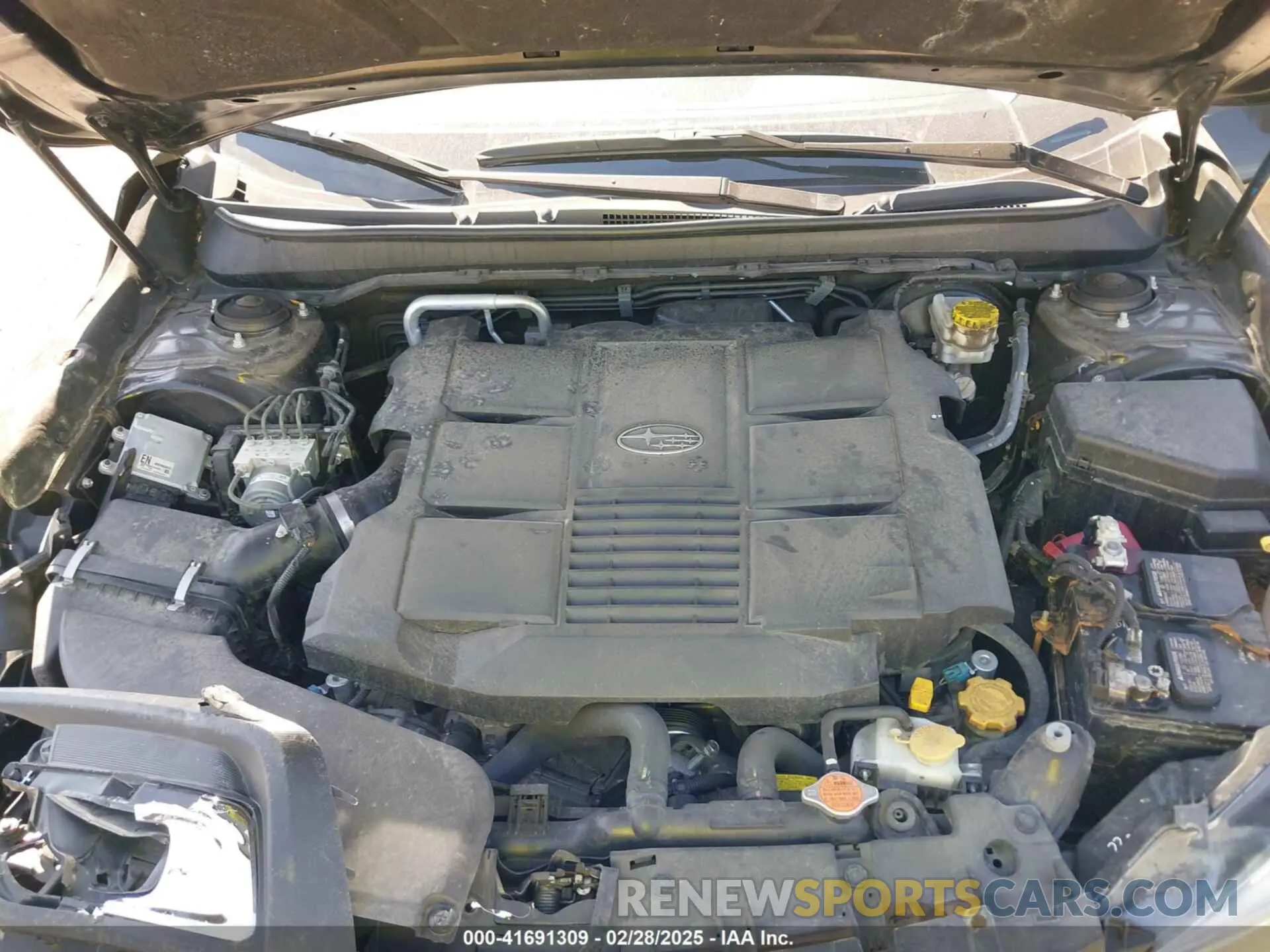 10 Photograph of a damaged car 4S3BNEJ63K3036454 SUBARU LEGACY 2019