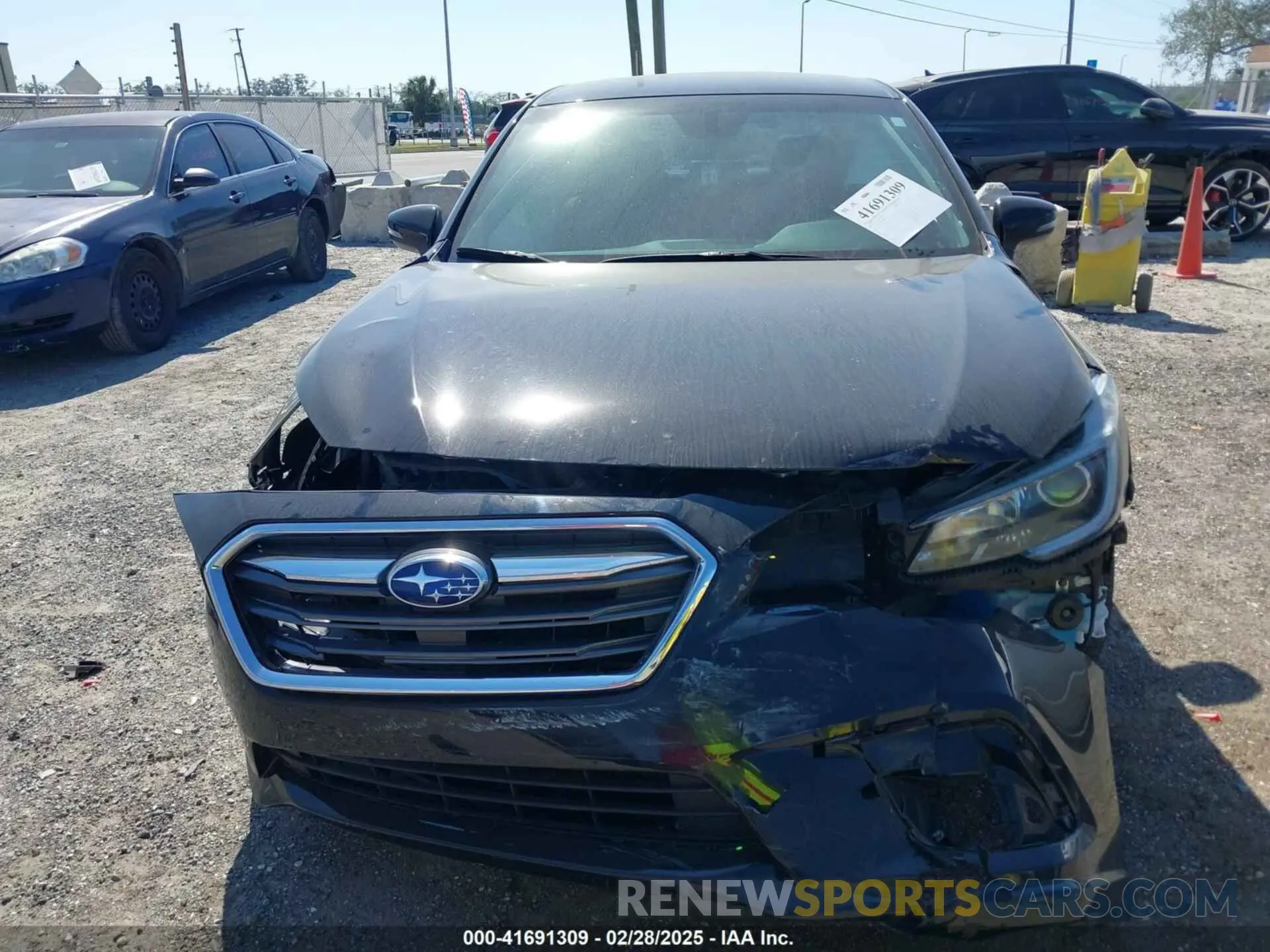 13 Photograph of a damaged car 4S3BNEJ63K3036454 SUBARU LEGACY 2019