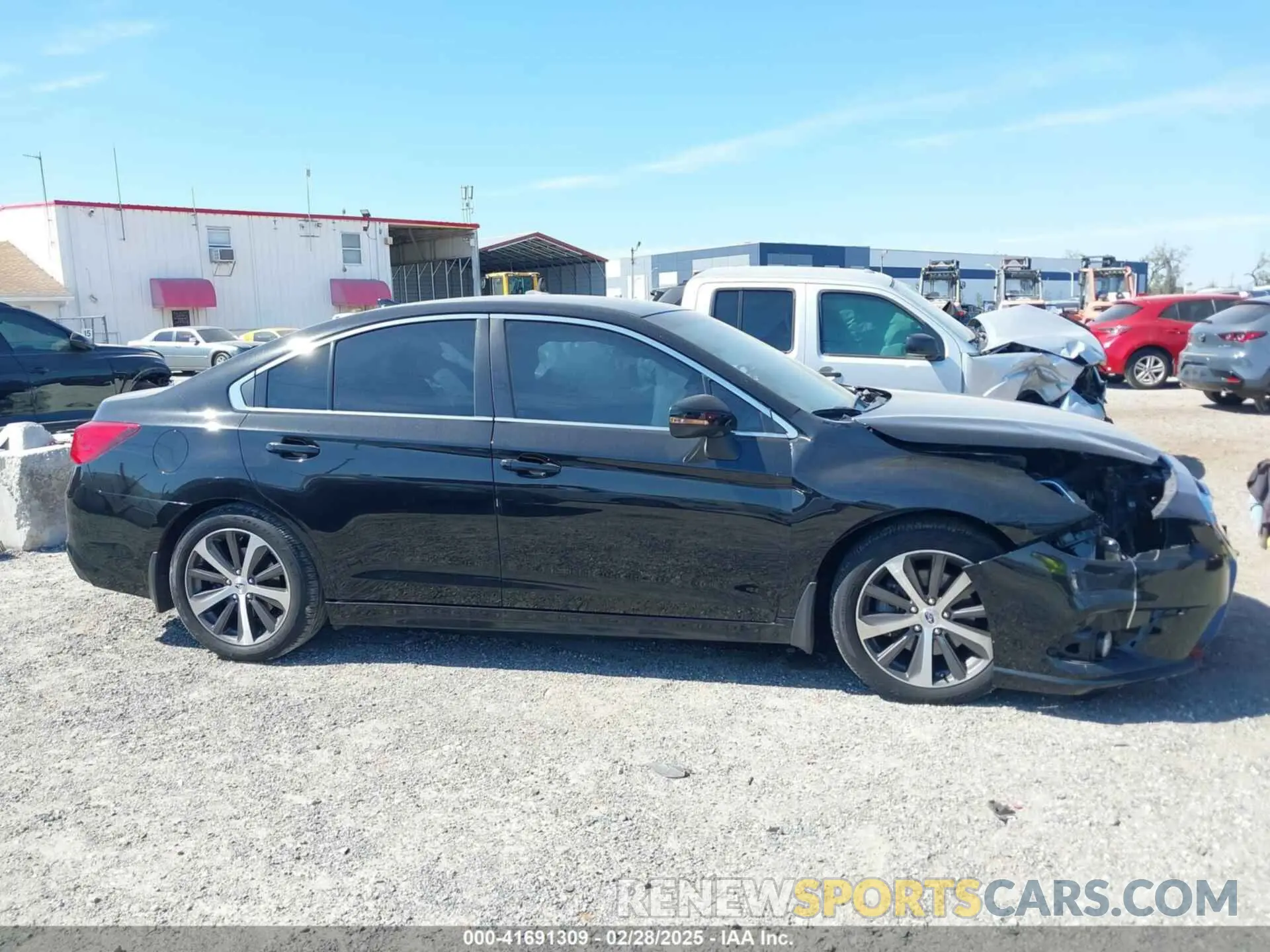 14 Photograph of a damaged car 4S3BNEJ63K3036454 SUBARU LEGACY 2019