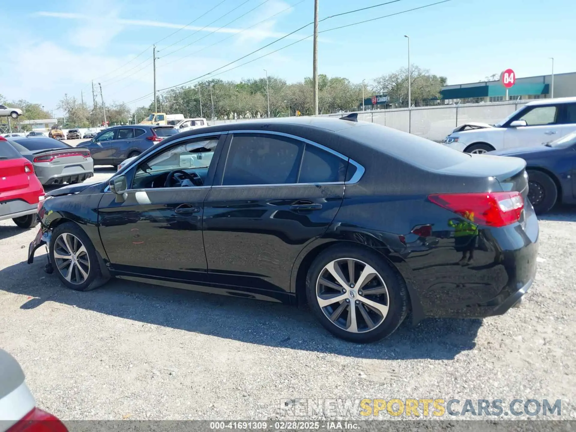 15 Photograph of a damaged car 4S3BNEJ63K3036454 SUBARU LEGACY 2019