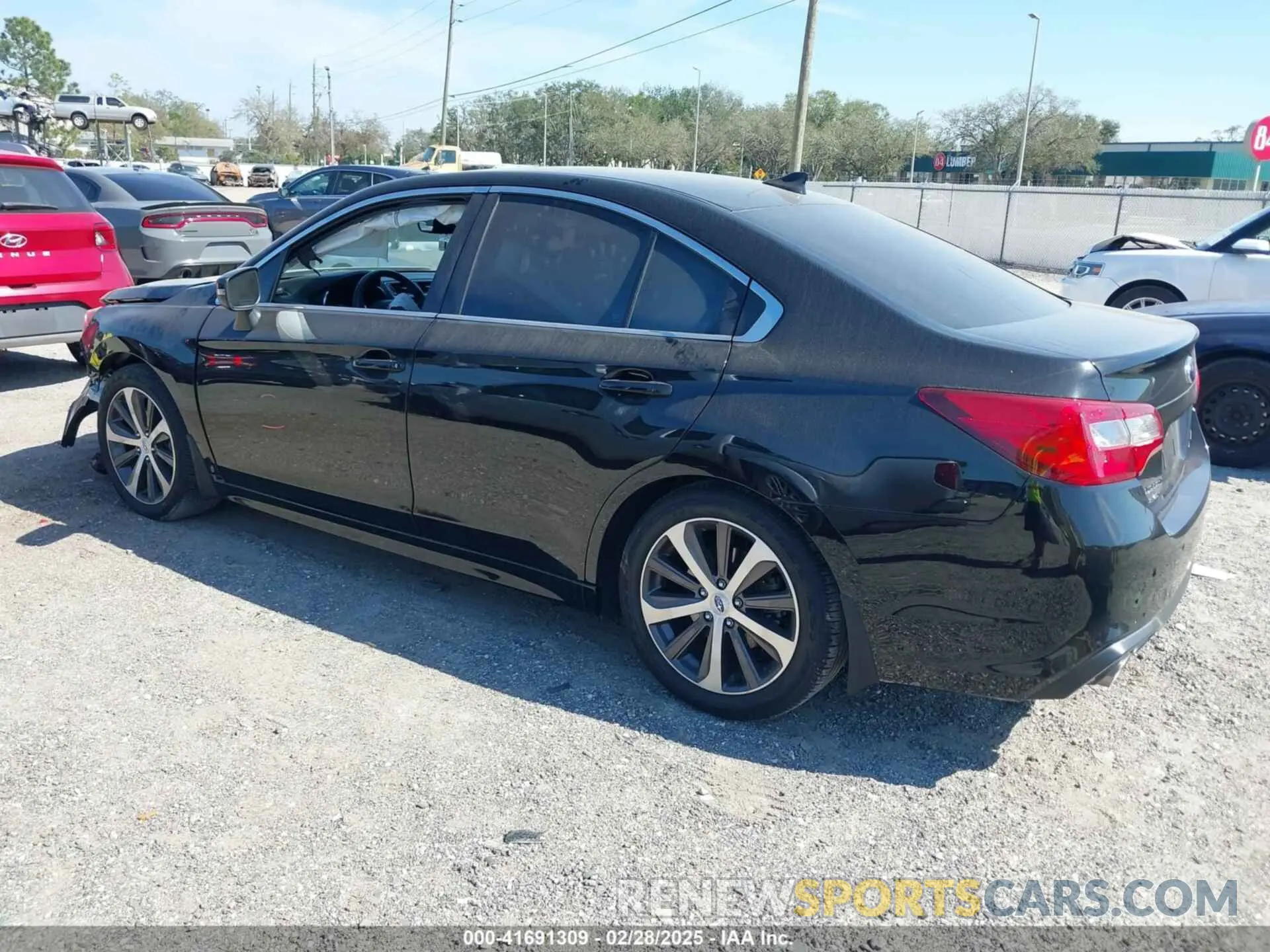 3 Photograph of a damaged car 4S3BNEJ63K3036454 SUBARU LEGACY 2019