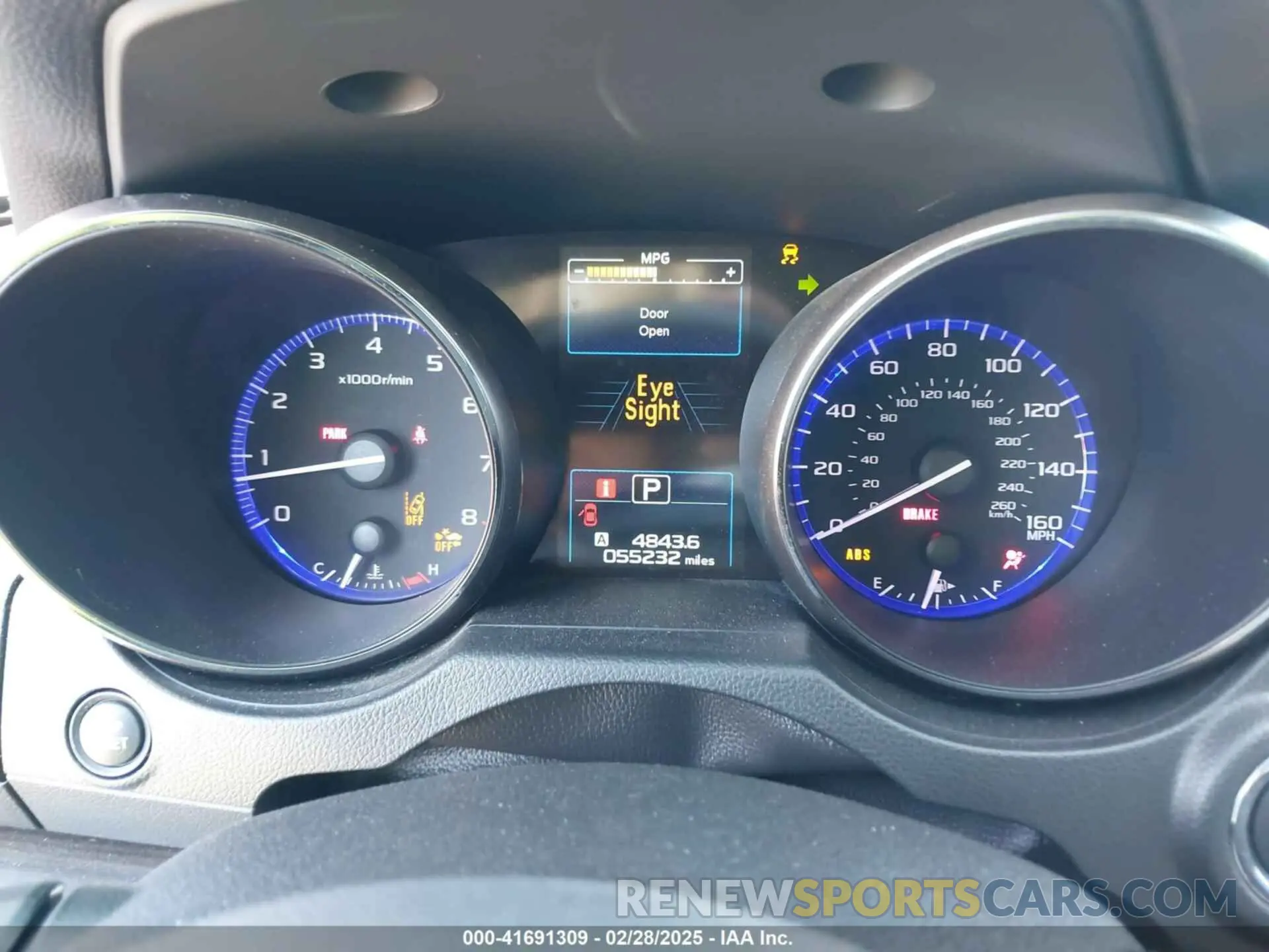 7 Photograph of a damaged car 4S3BNEJ63K3036454 SUBARU LEGACY 2019