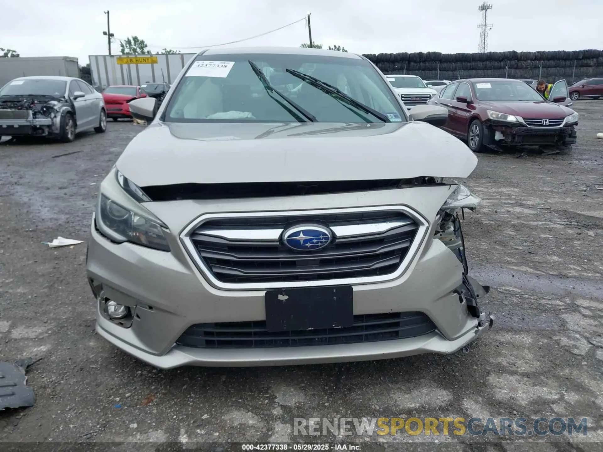 11 Photograph of a damaged car 4S3BNEJ69K3031663 SUBARU LEGACY 2019