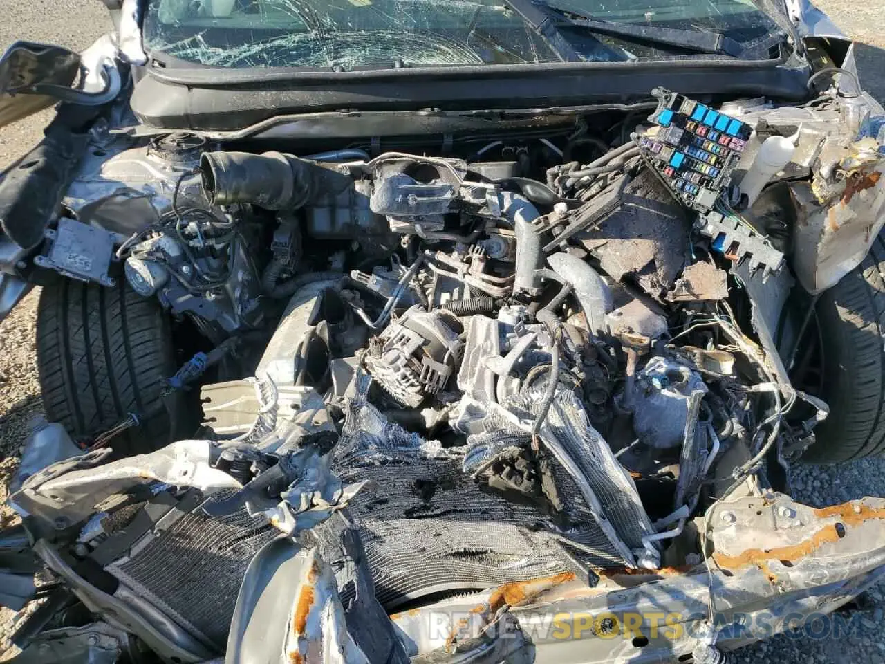 11 Photograph of a damaged car 4S3BNEN60K3003728 SUBARU LEGACY 2019