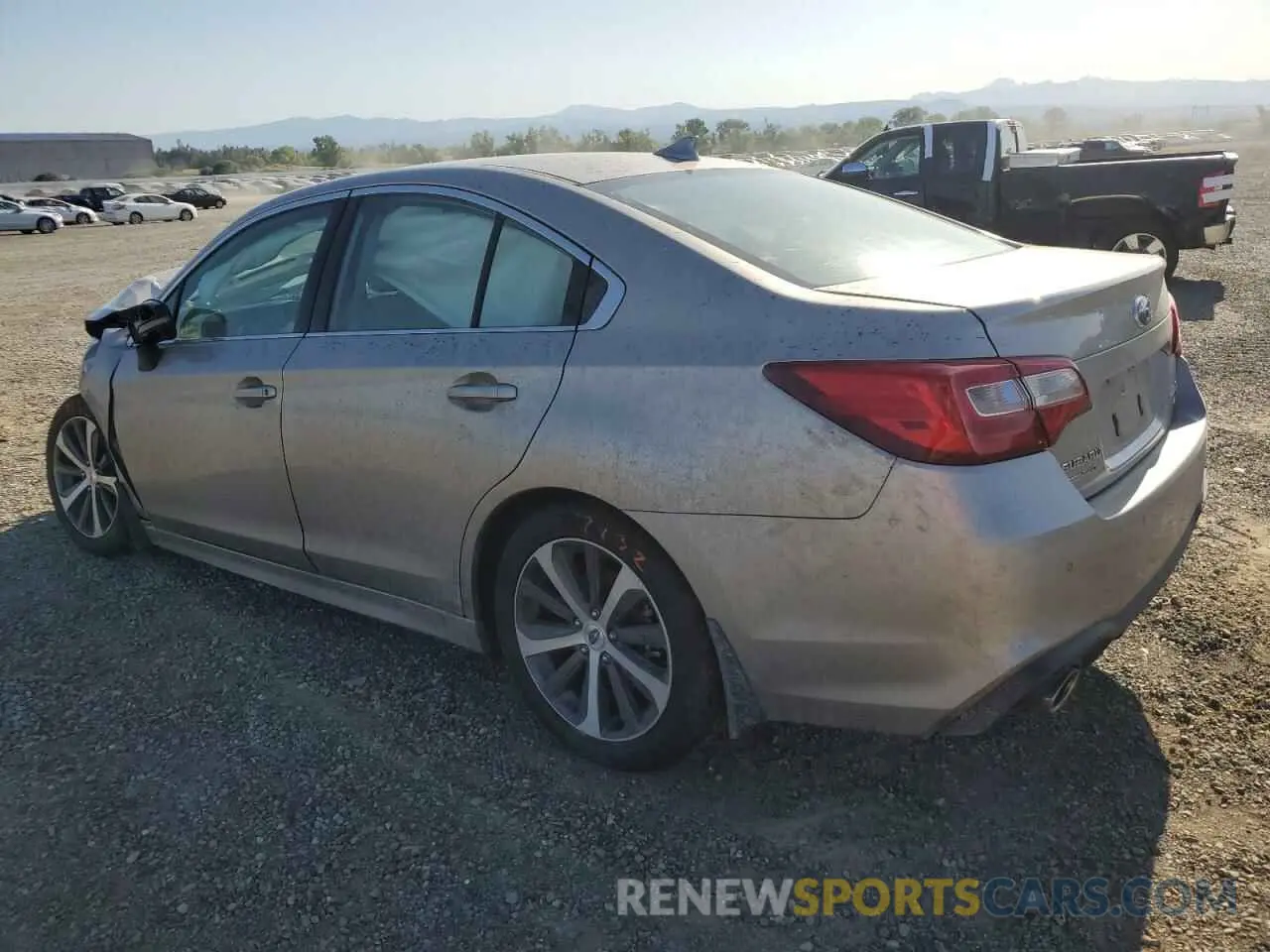 2 Photograph of a damaged car 4S3BNEN60K3003728 SUBARU LEGACY 2019