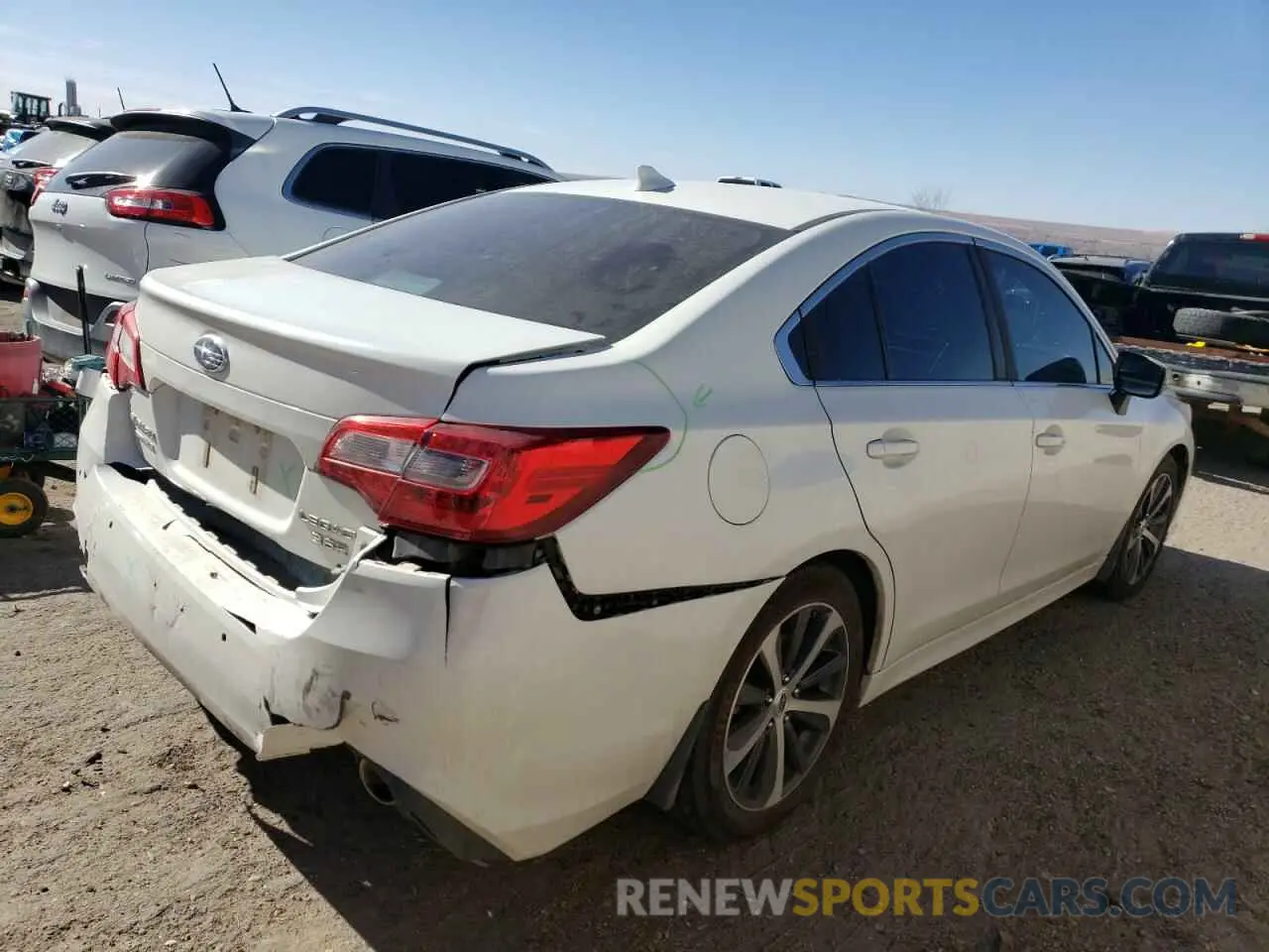 3 Photograph of a damaged car 4S3BNEN61K3012423 SUBARU LEGACY 2019