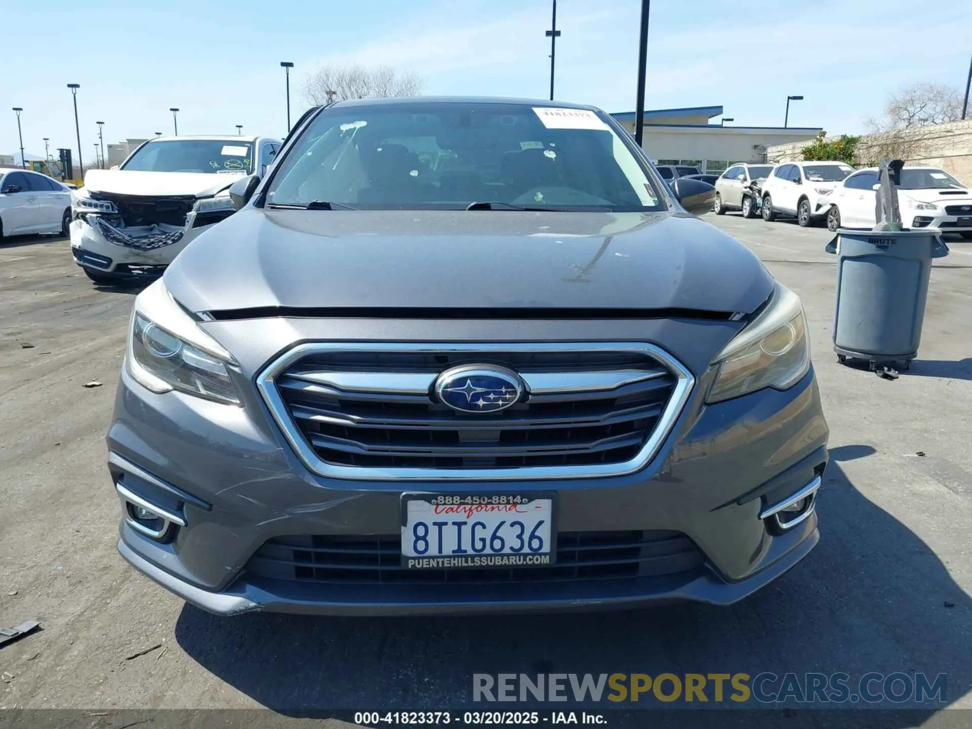 12 Photograph of a damaged car 4S3BNEN63K3003626 SUBARU LEGACY 2019