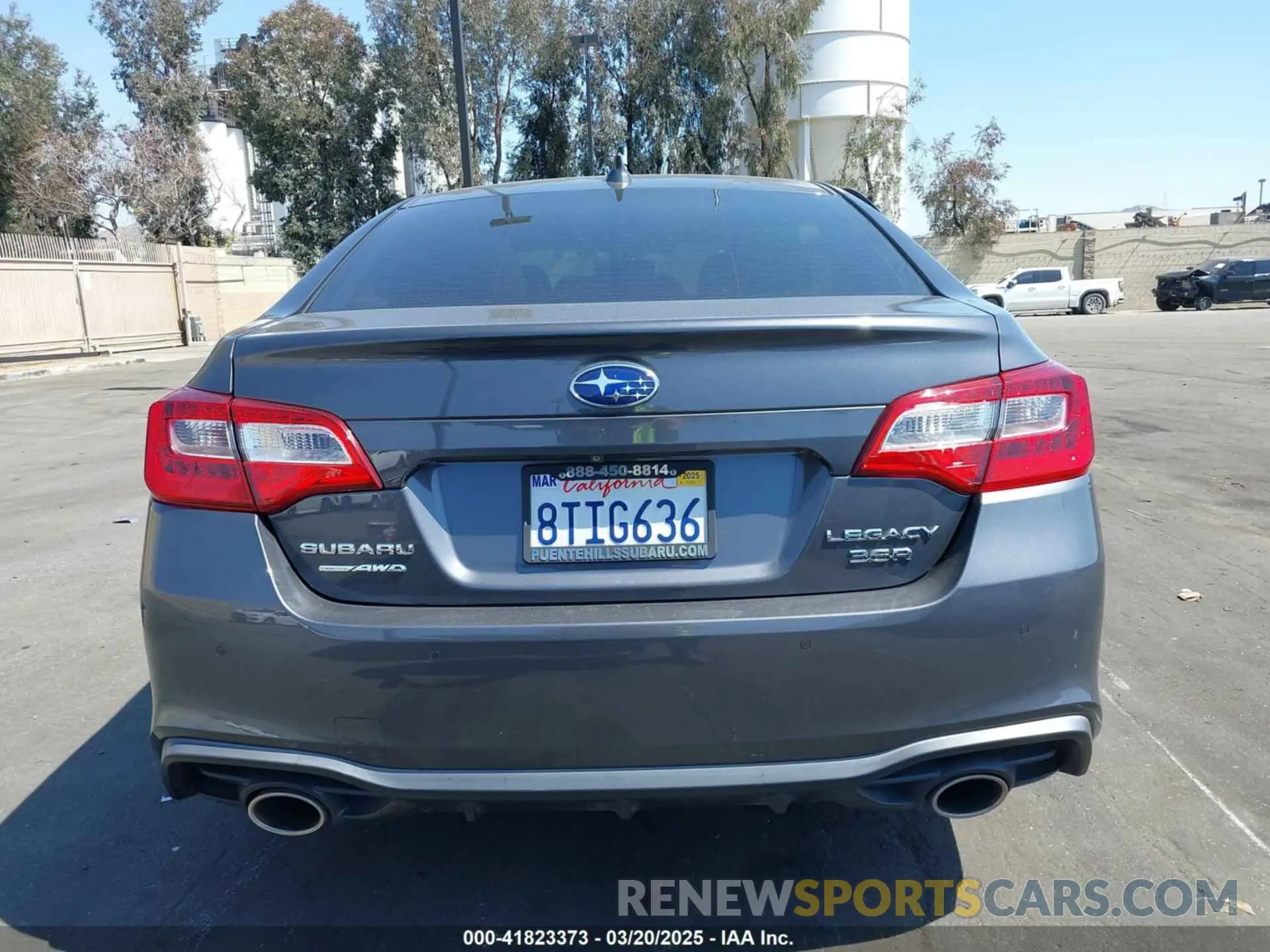 16 Photograph of a damaged car 4S3BNEN63K3003626 SUBARU LEGACY 2019