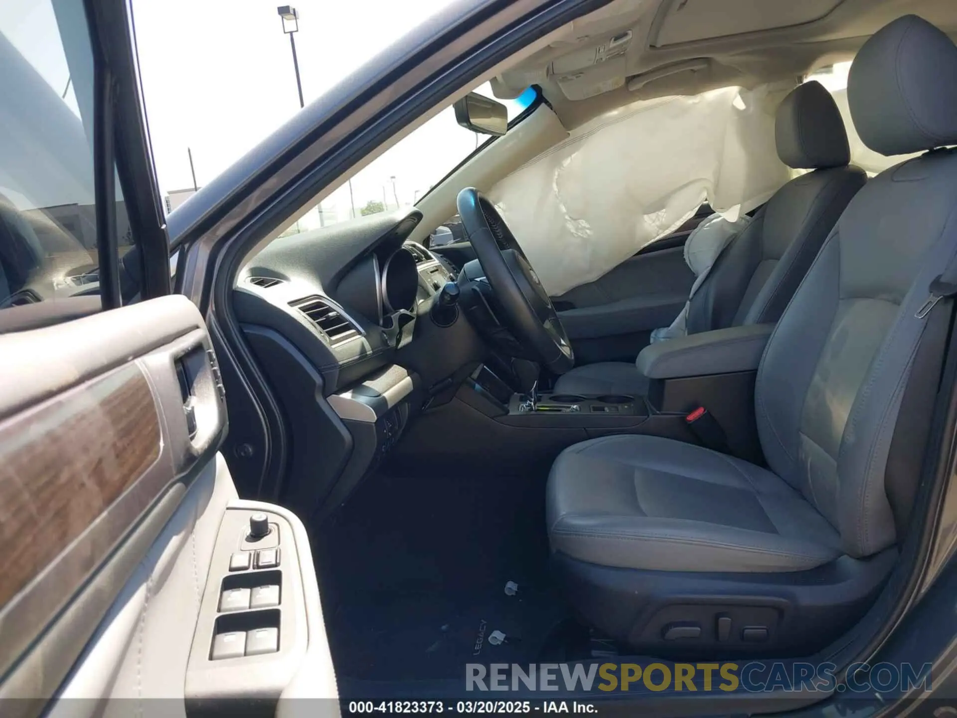 5 Photograph of a damaged car 4S3BNEN63K3003626 SUBARU LEGACY 2019