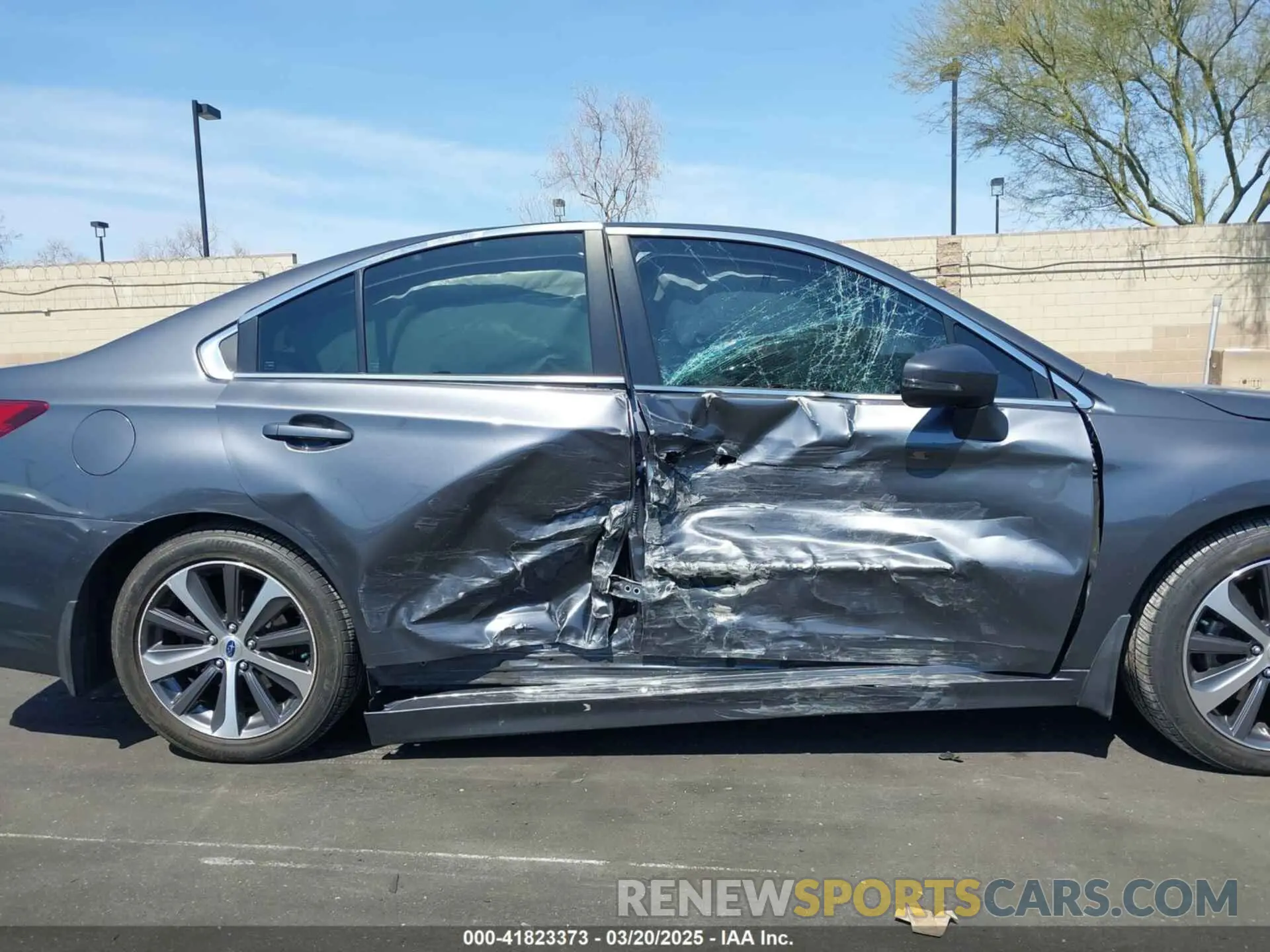 6 Photograph of a damaged car 4S3BNEN63K3003626 SUBARU LEGACY 2019