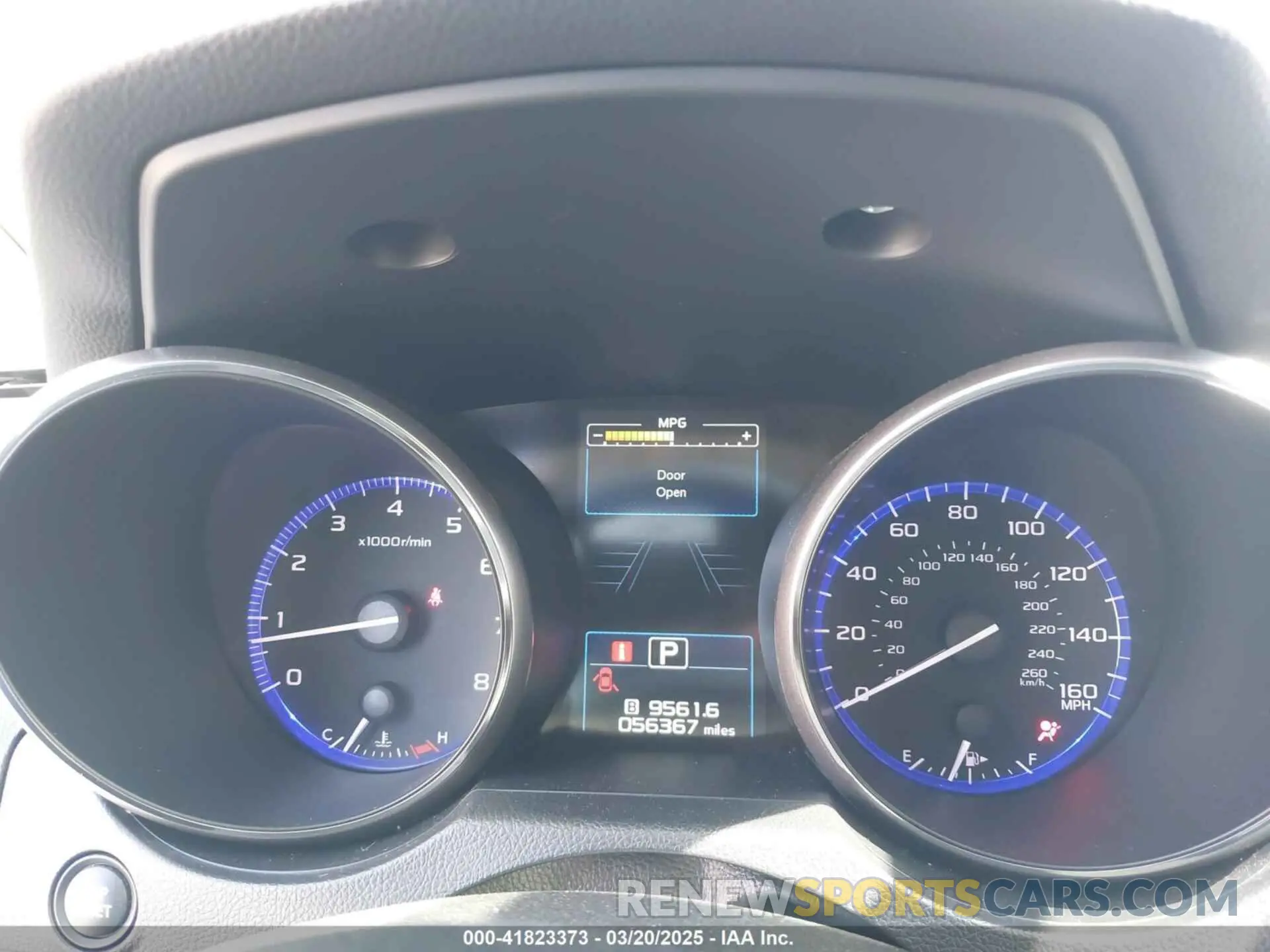 7 Photograph of a damaged car 4S3BNEN63K3003626 SUBARU LEGACY 2019