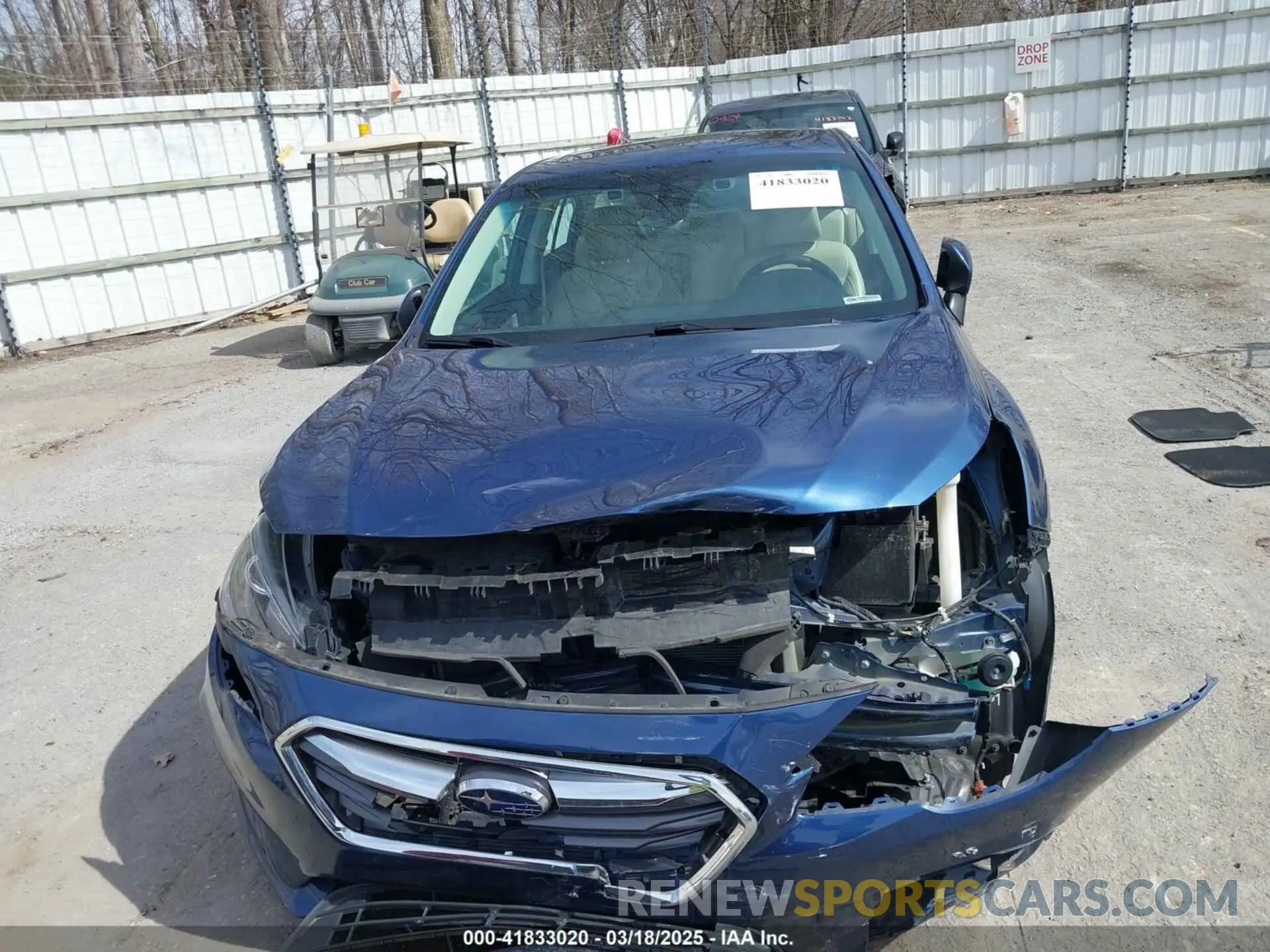 13 Photograph of a damaged car 4S3BNEN63K3005523 SUBARU LEGACY 2019