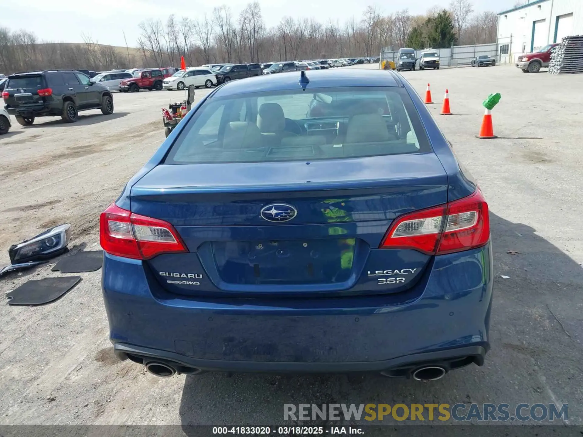 17 Photograph of a damaged car 4S3BNEN63K3005523 SUBARU LEGACY 2019