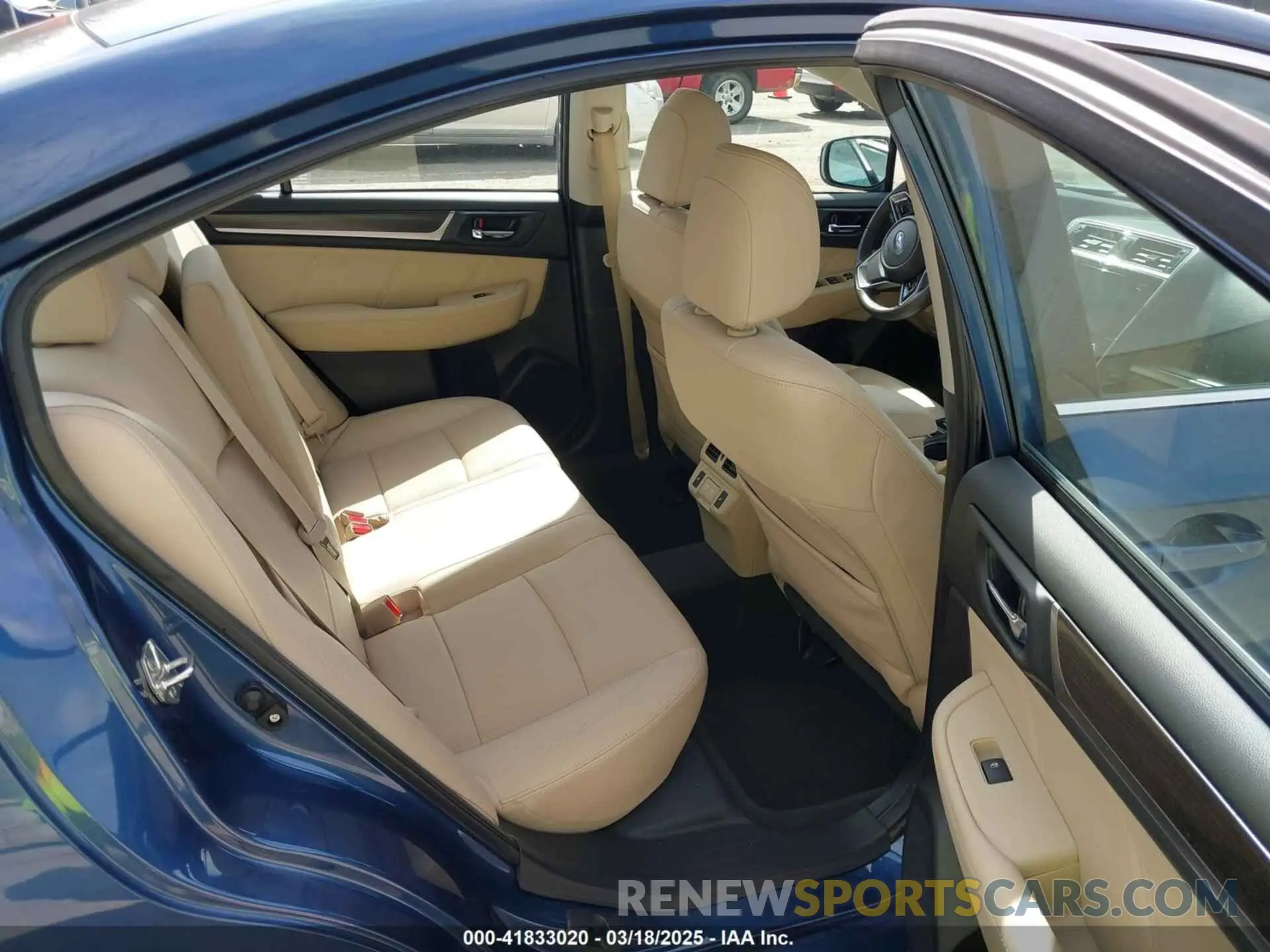 8 Photograph of a damaged car 4S3BNEN63K3005523 SUBARU LEGACY 2019